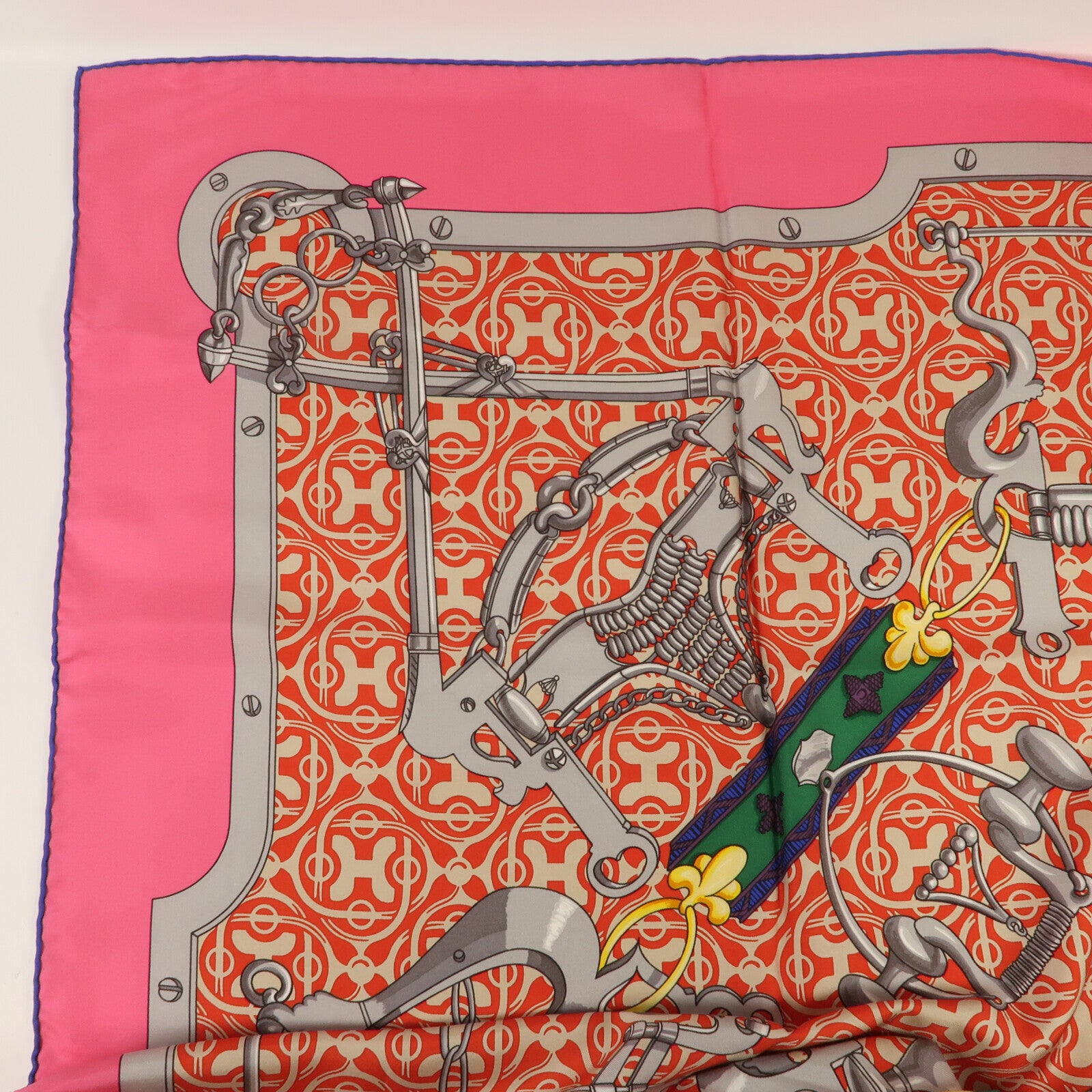 HERMES 【萬聖節商品】絲質Scarf 135X135絲巾