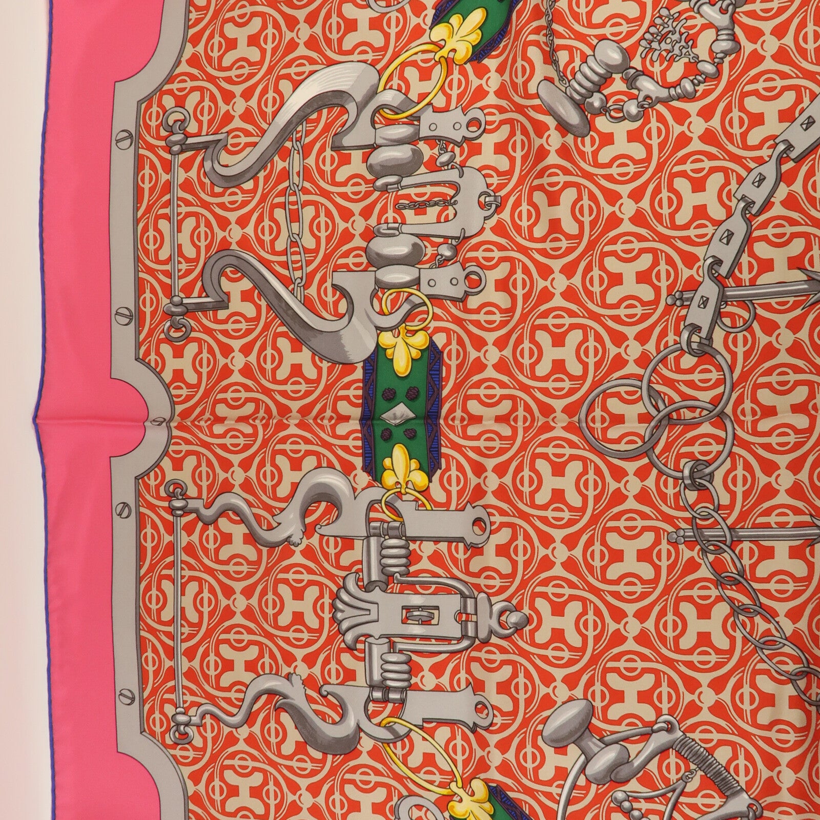 HERMES 【萬聖節商品】絲質Scarf 135X135絲巾