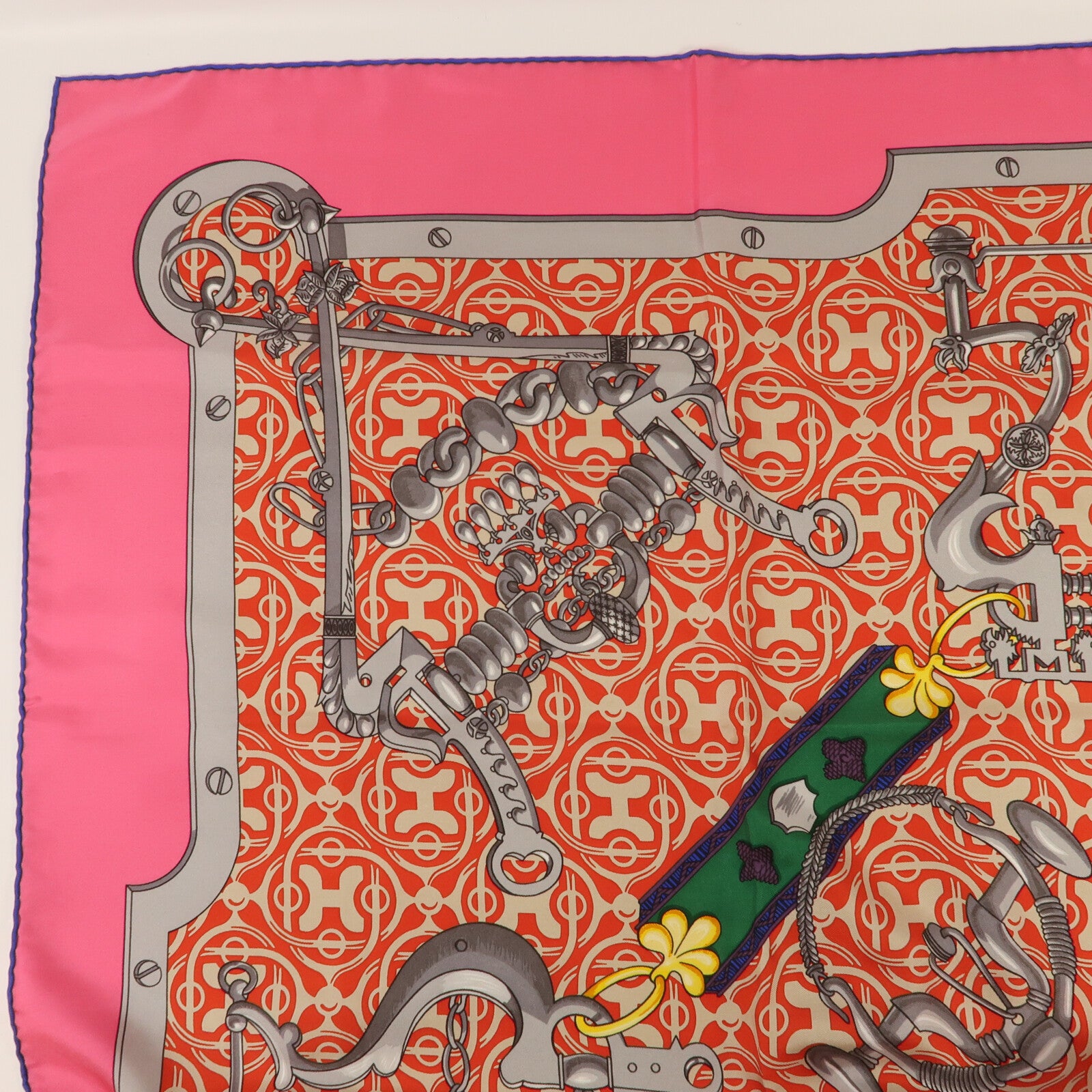HERMES 【萬聖節商品】絲質Scarf 135X135絲巾