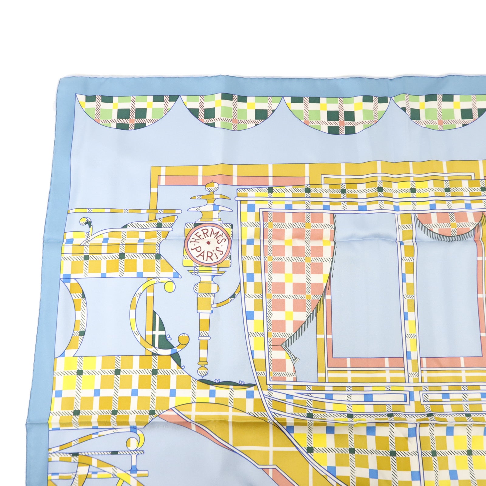HERMES 絲質Scarf 90X90絲巾