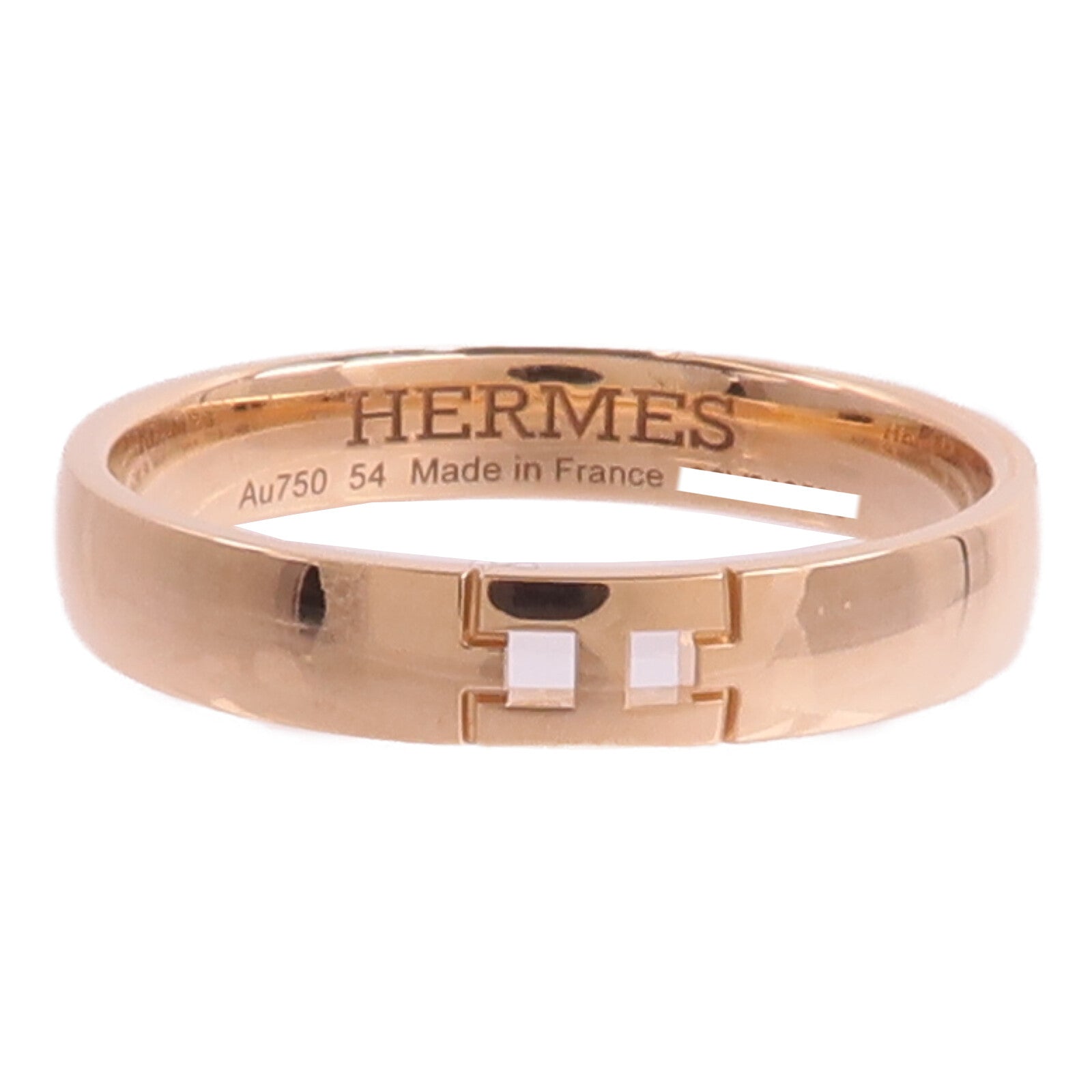 HERMES 18K玫瑰金Ever Herakles Ring戒指