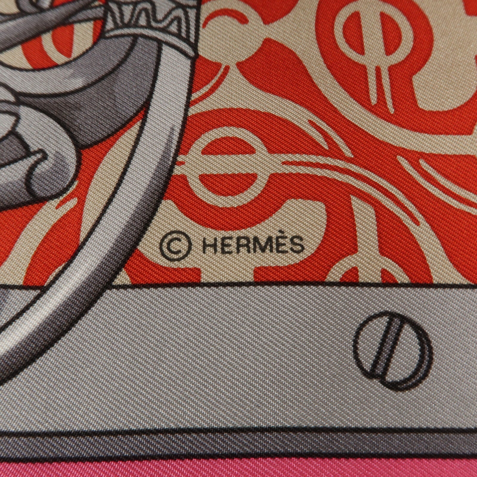 HERMES 【萬聖節商品】絲質Scarf 135X135絲巾