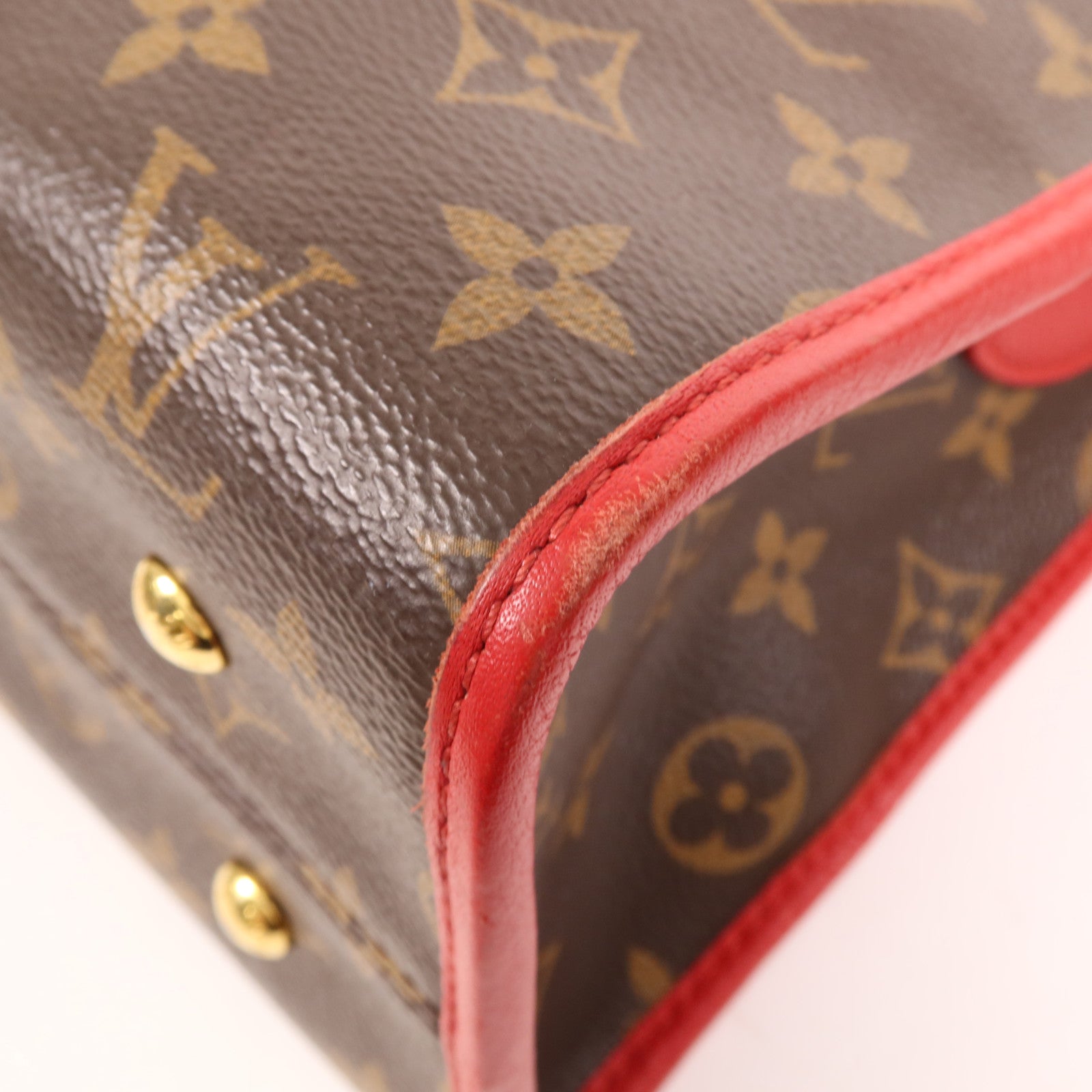 LOUIS VUITTON Monogram Popincourt PM金扣手挽肩背兩用袋