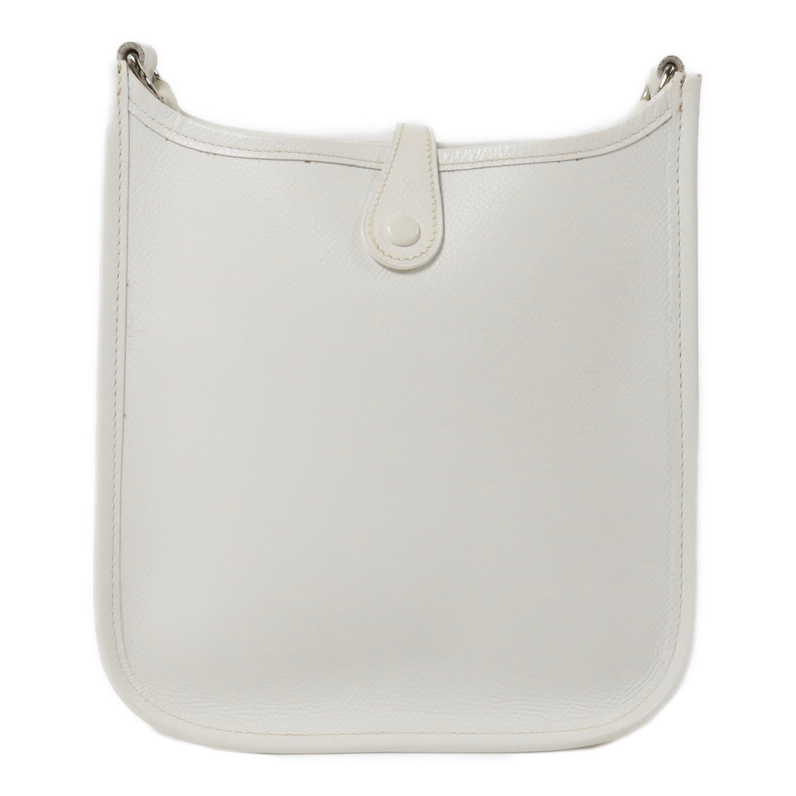 HERMES Epsom皮革Evelyne TPM肩背袋White