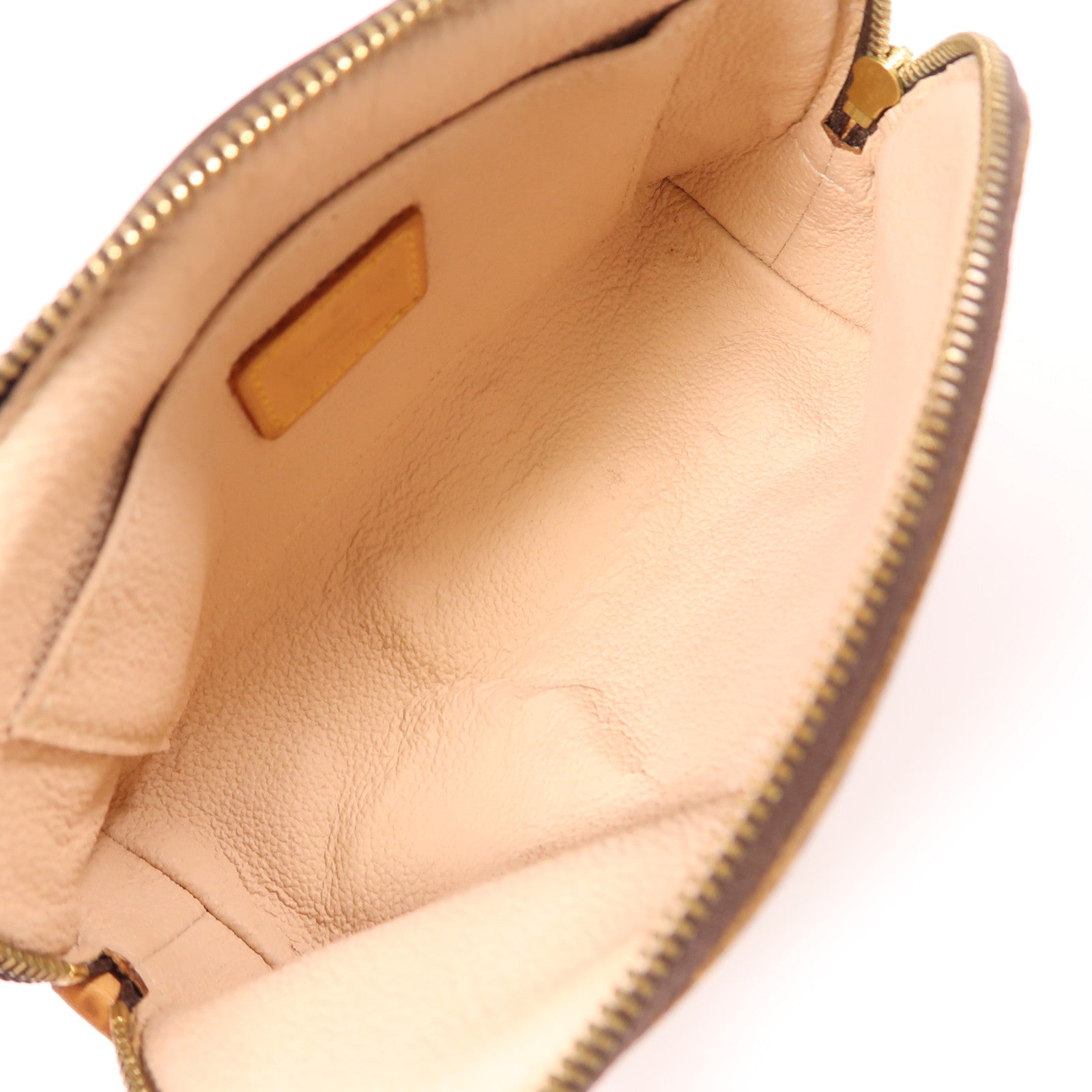 LOUIS VUITTON Monogram Cosmetic Pouch手拿包棕色