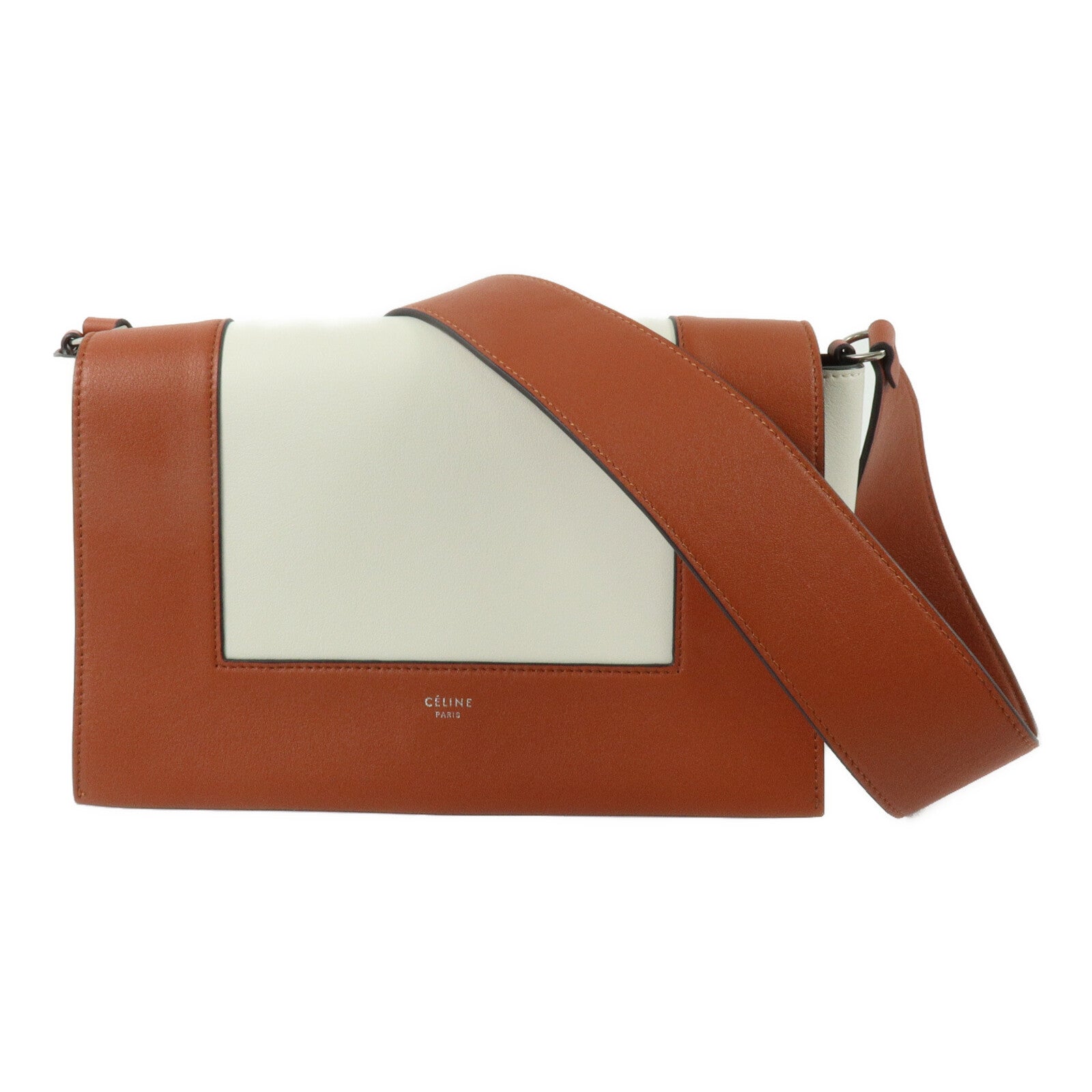 CELINE 牛皮皮革Frame肩背袋