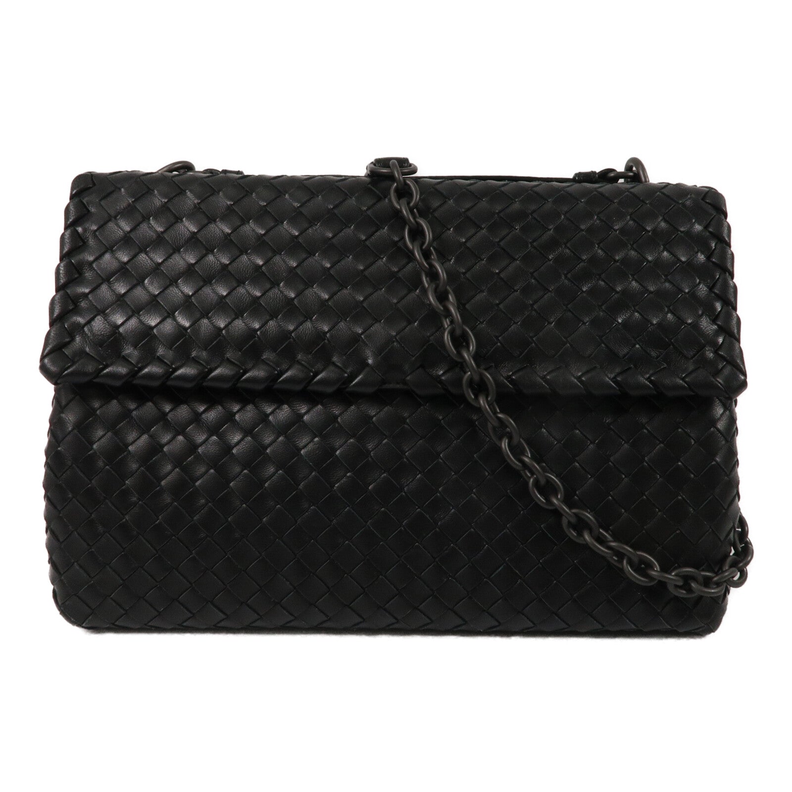 BOTTEGA VENETA 牛皮皮革Olimpia Bag鏈帶肩背袋