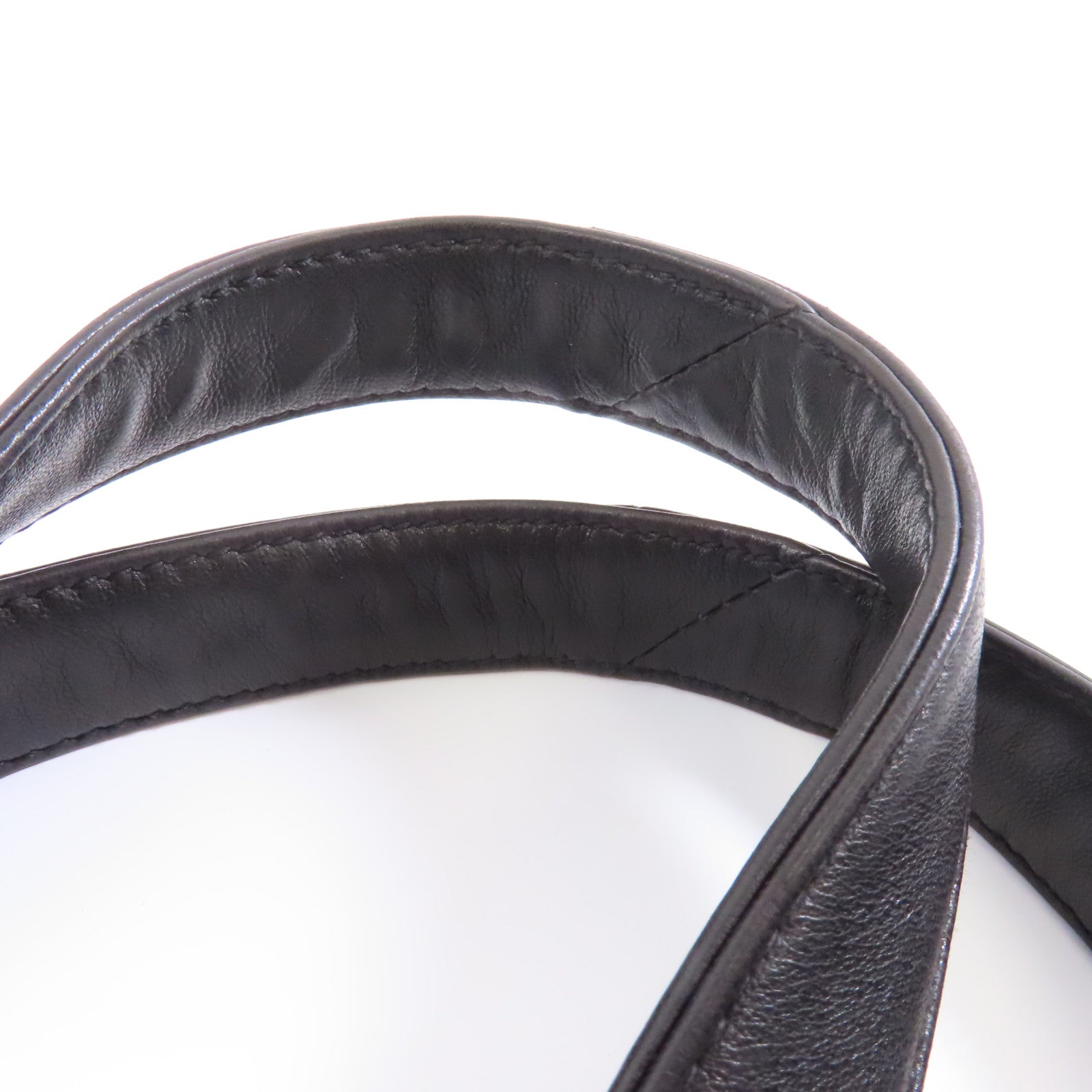 CHANEL 【激減優惠】菱格羊皮皮革Shoulder Bag金扣肩背袋黑色