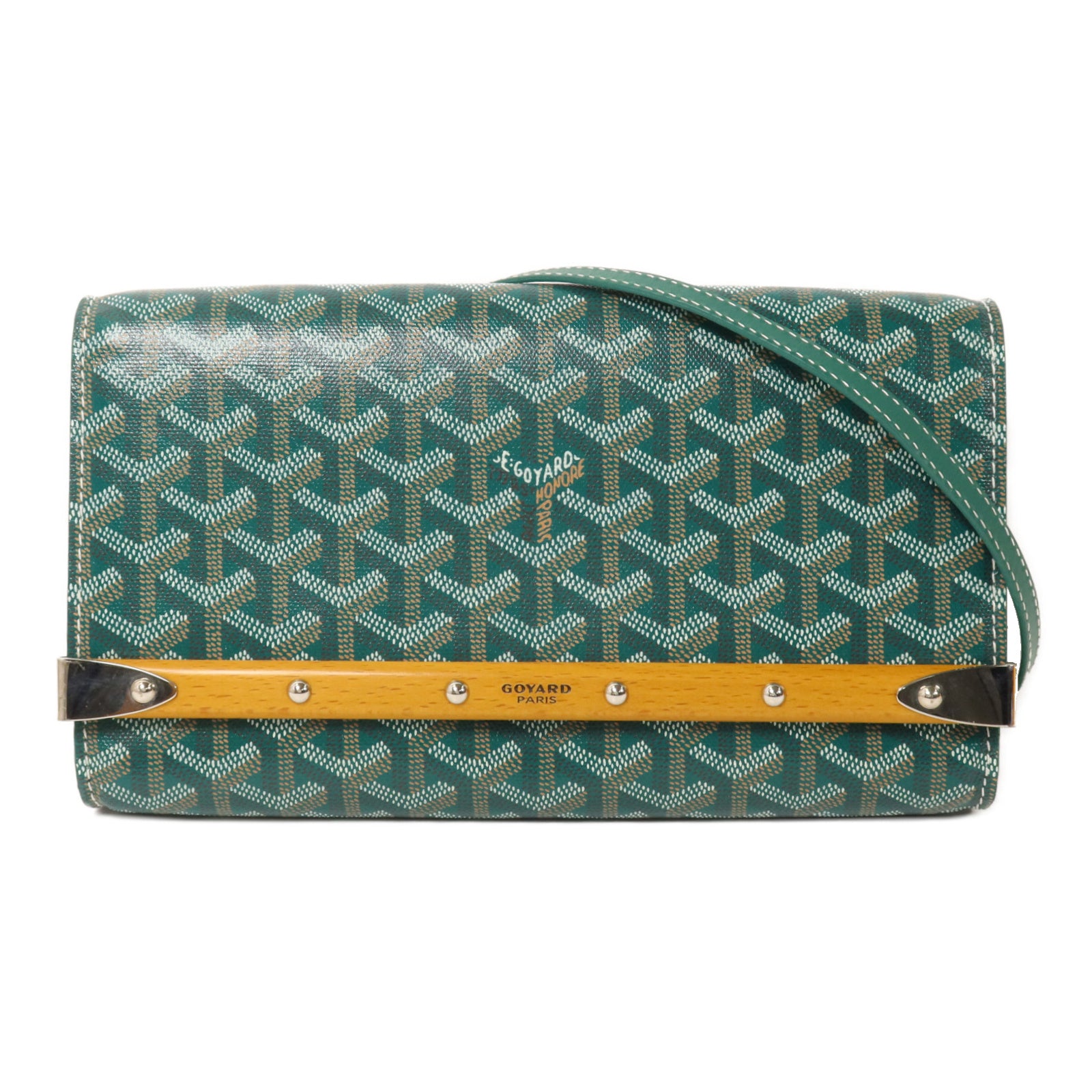 GOYARD 塗層帆布Monte-Carlo PM Clutch肩背袋