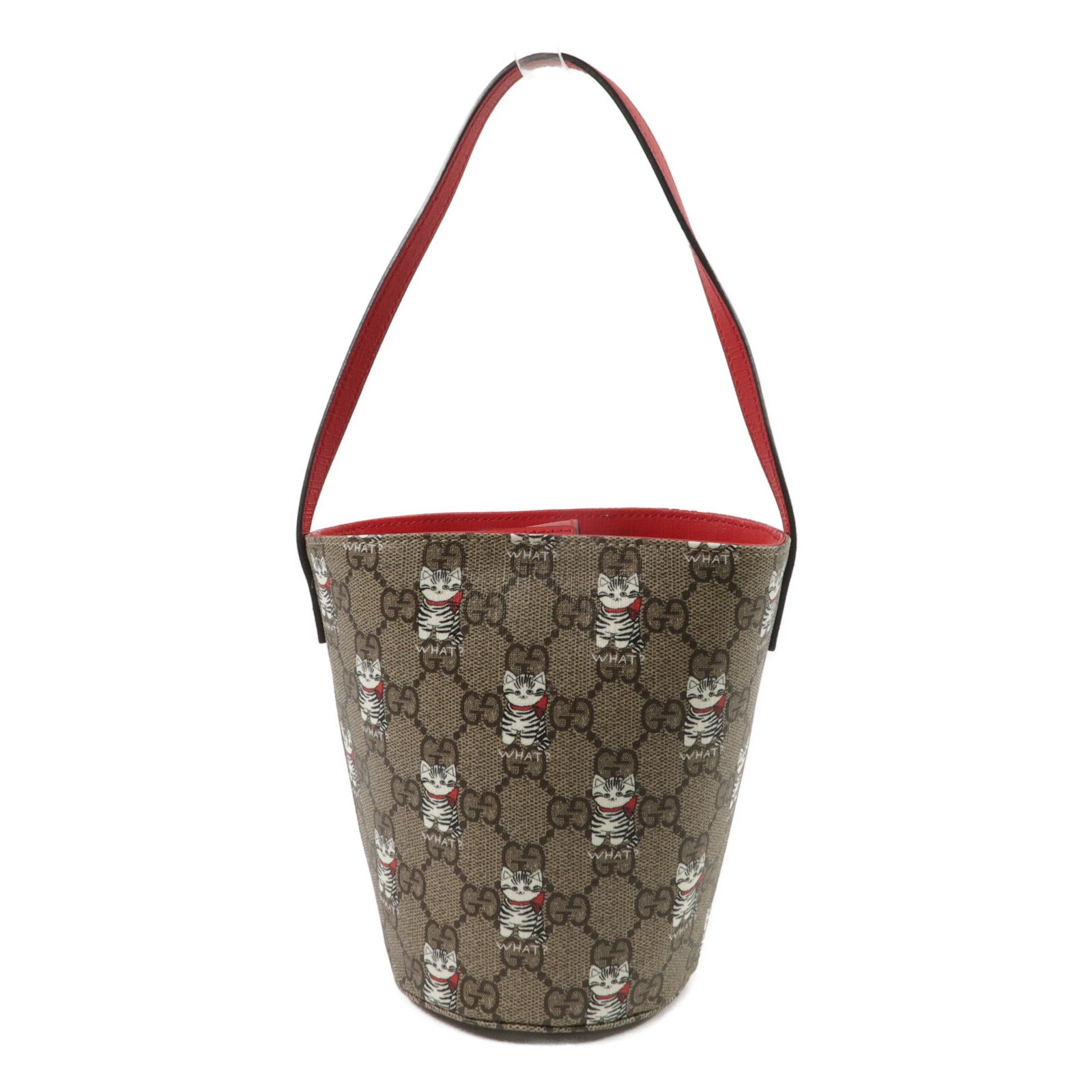 GUCCI 塗層帆布Bucket Bag手挽袋