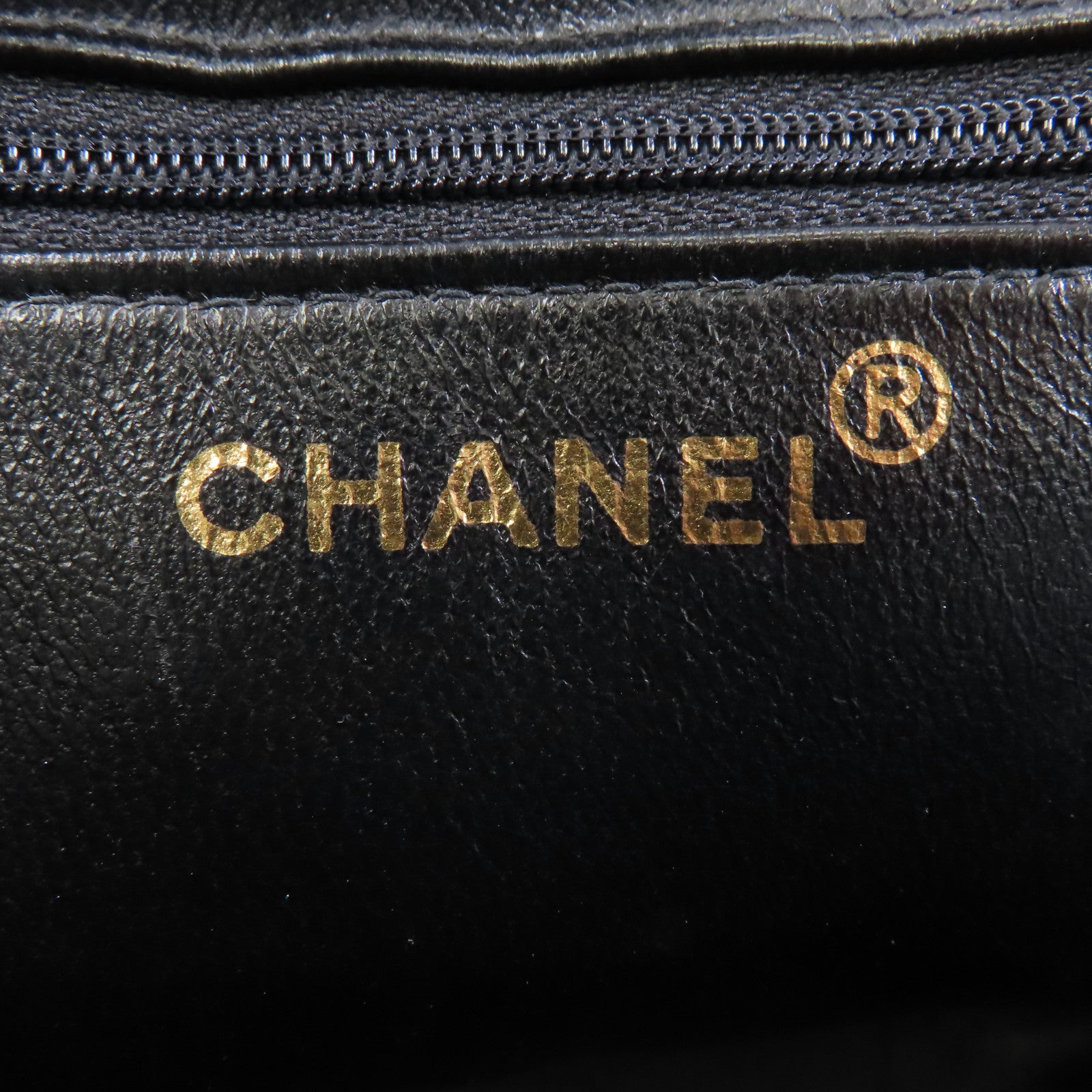 CHANEL 【激減優惠】菱格羊皮皮革Shoulder Bag金扣肩背袋黑色