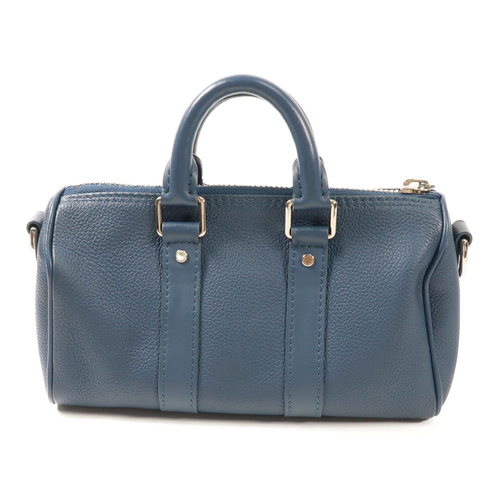 LOUIS VUITTON Aerogram Keepall XS銀扣手挽肩背兩用袋