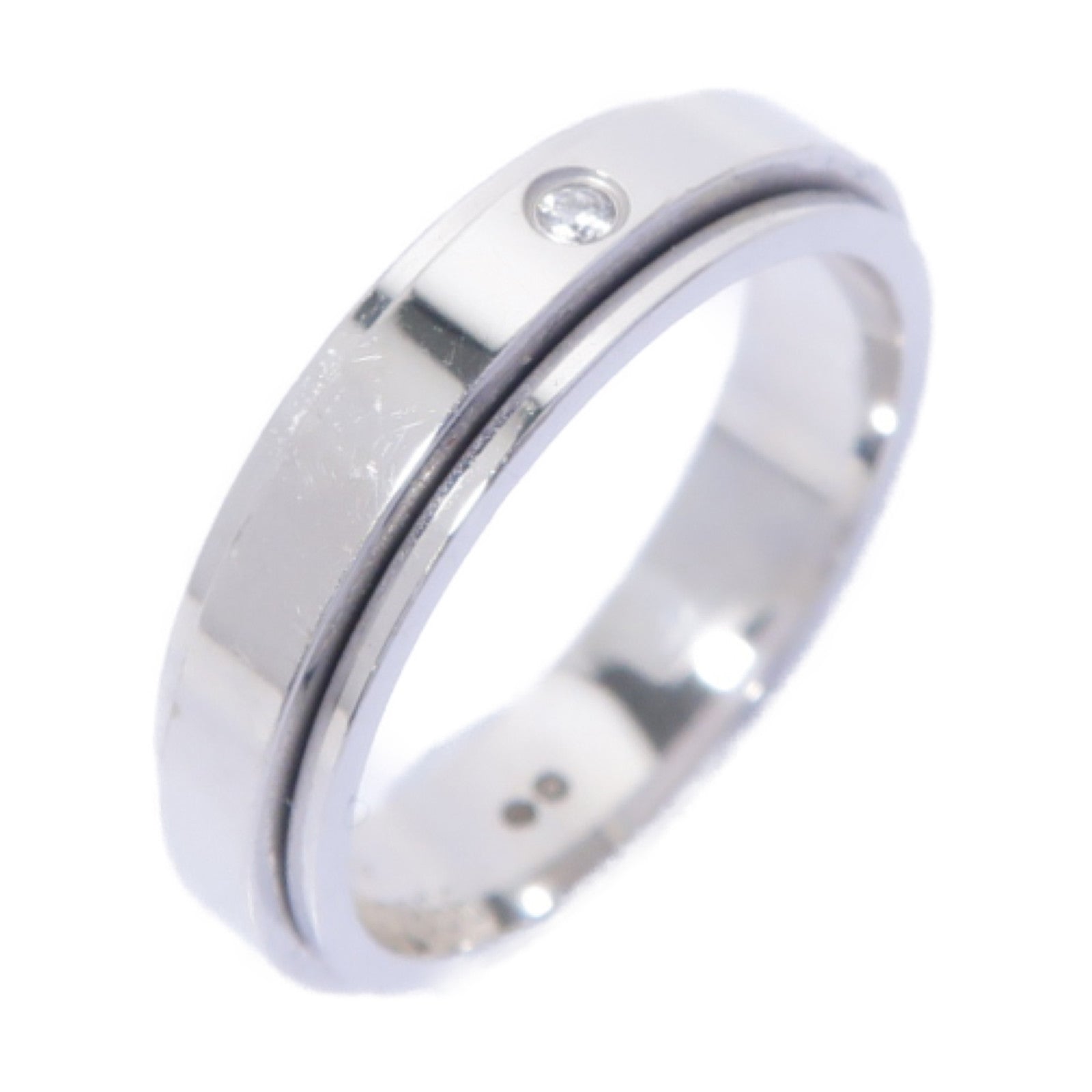 PIAGET 【激減優惠】18K白金Diamond Ring鑽石戒指US#7.25/Piaget