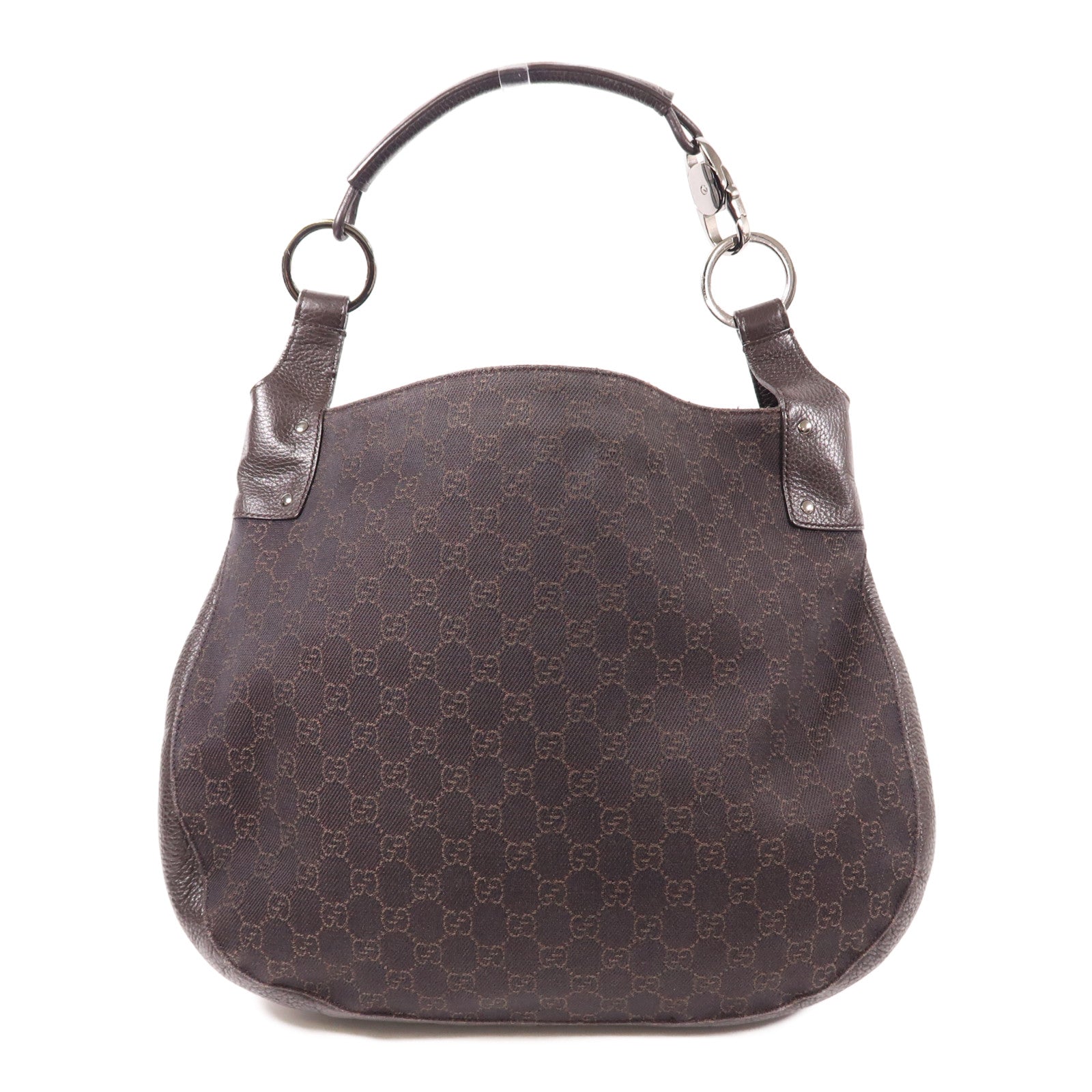 GUCCI GG SHW Shoulder Bag 179777 Canvas Brown