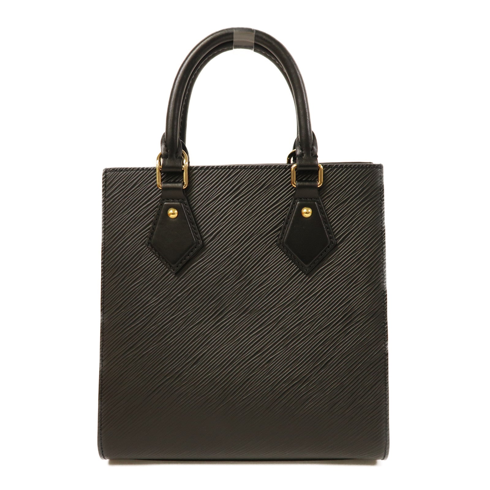 LOUIS VUITTON LV GHW Sac Plat BB 2 Way Shoulder Bag Handbag M20958 Epi Black