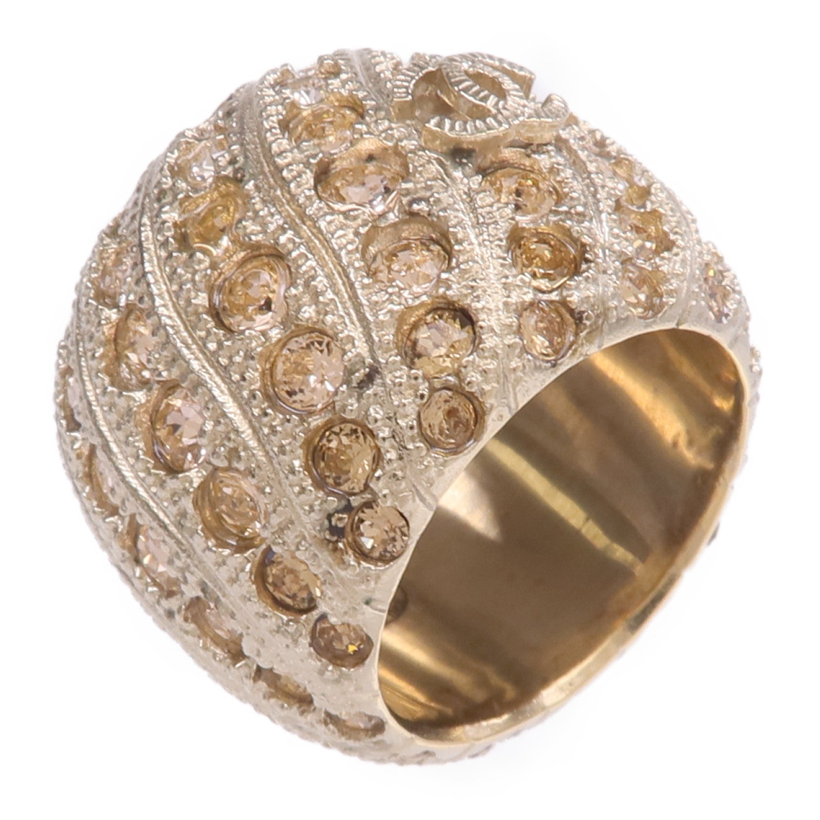 CHANEL 金屬Ring戒指US#7