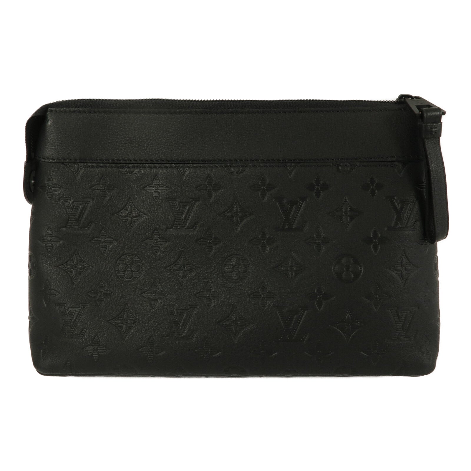 LOUIS VUITTON Monogram Shadow Pochette Voyage Souple手拿包