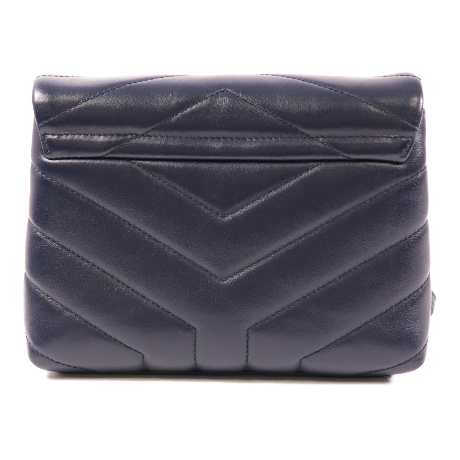 SAINT LAURENT 牛皮皮革Lou Lou銀扣肩背袋