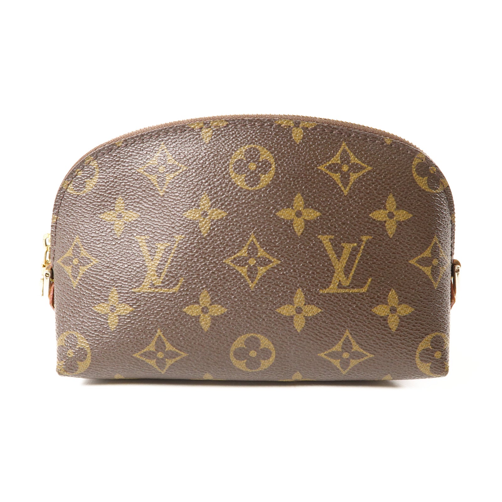 LOUIS VUITTON Monogram Cosmetic Pouch手拿包棕色