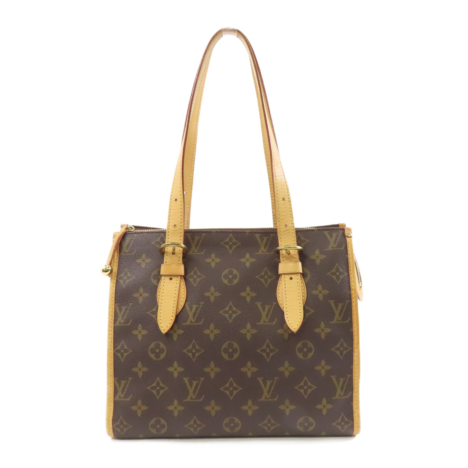 LOUIS VUITTON Monogram Popincourt Haut金扣肩背袋啡色– Brand