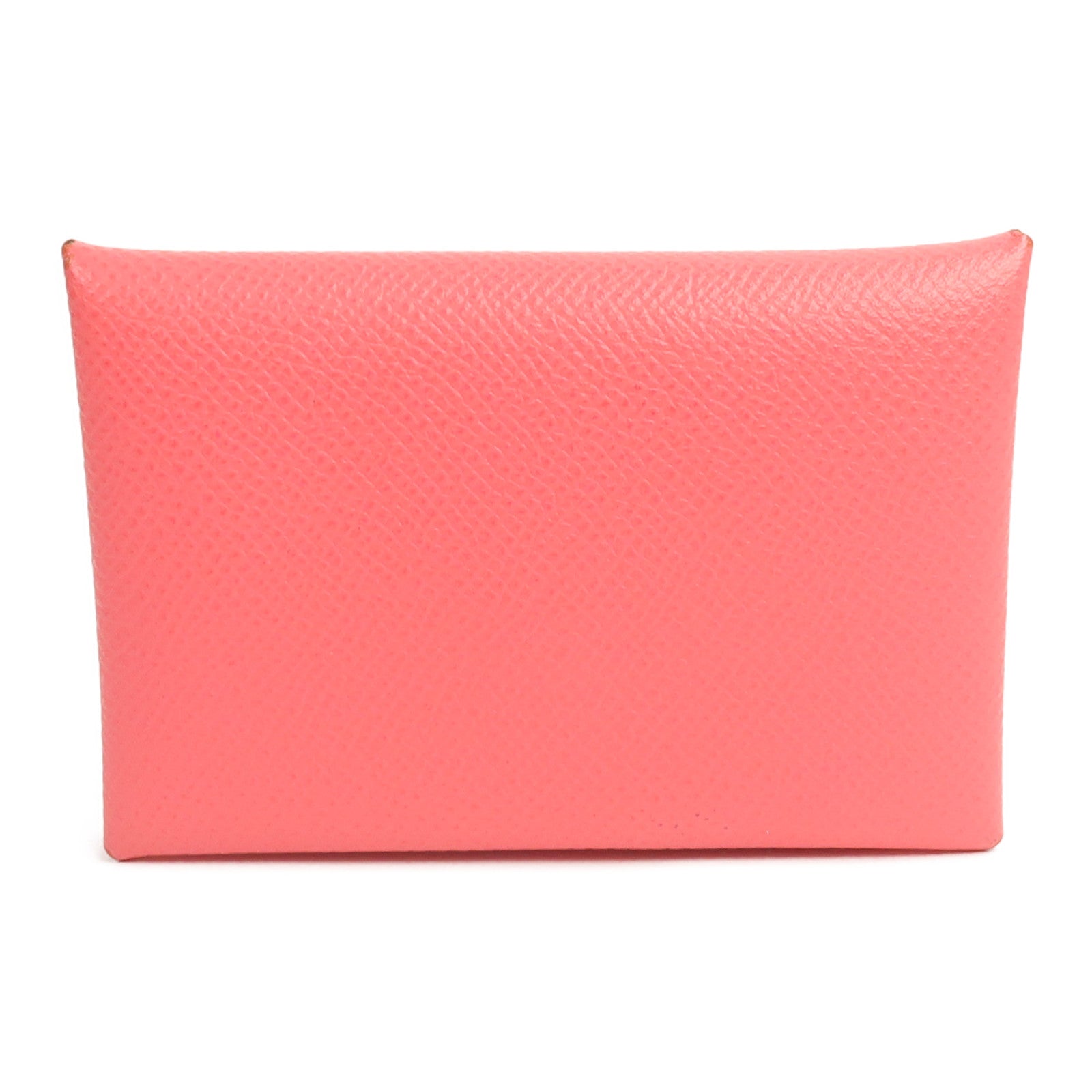HERMES Epsom皮革Calvi Card Holder卡片套Rose Jaipur
