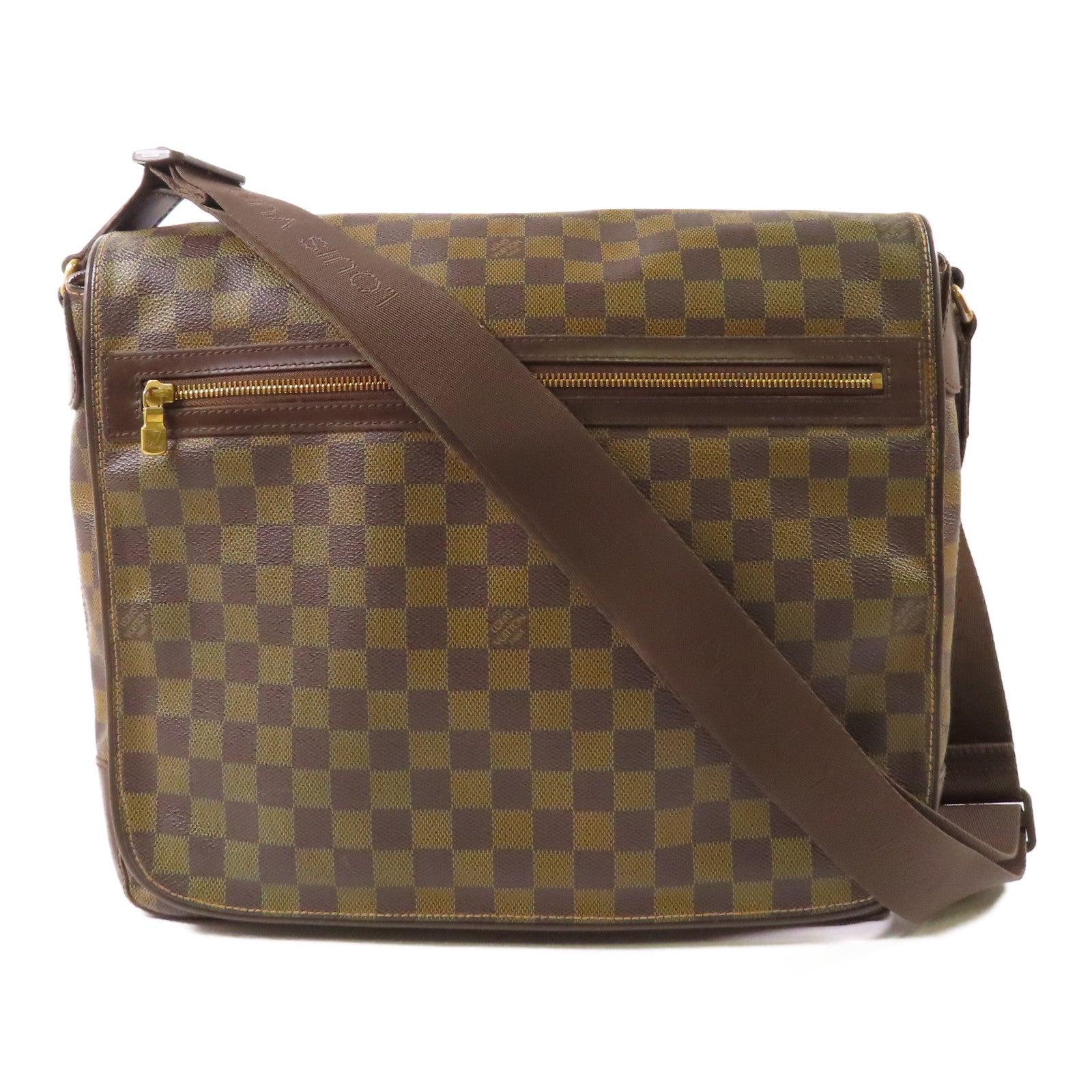 LOUIS VUITTON 【激減優惠】Damier Spencer Bag金扣肩背袋/斜挎包