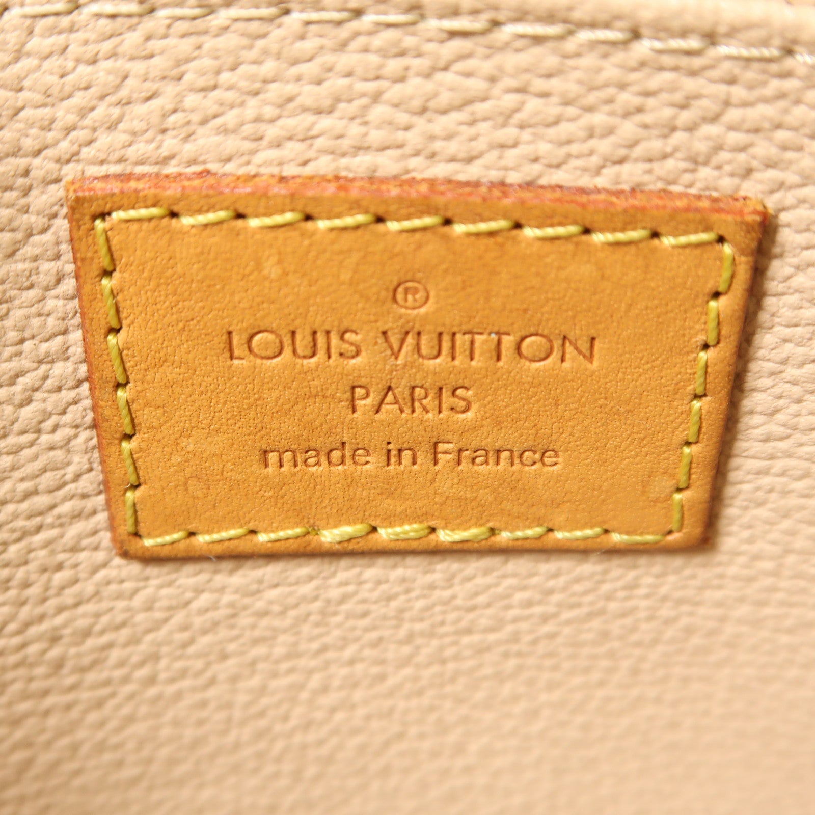 LOUIS VUITTON Monogram Cosmetic Pouch手拿包棕色