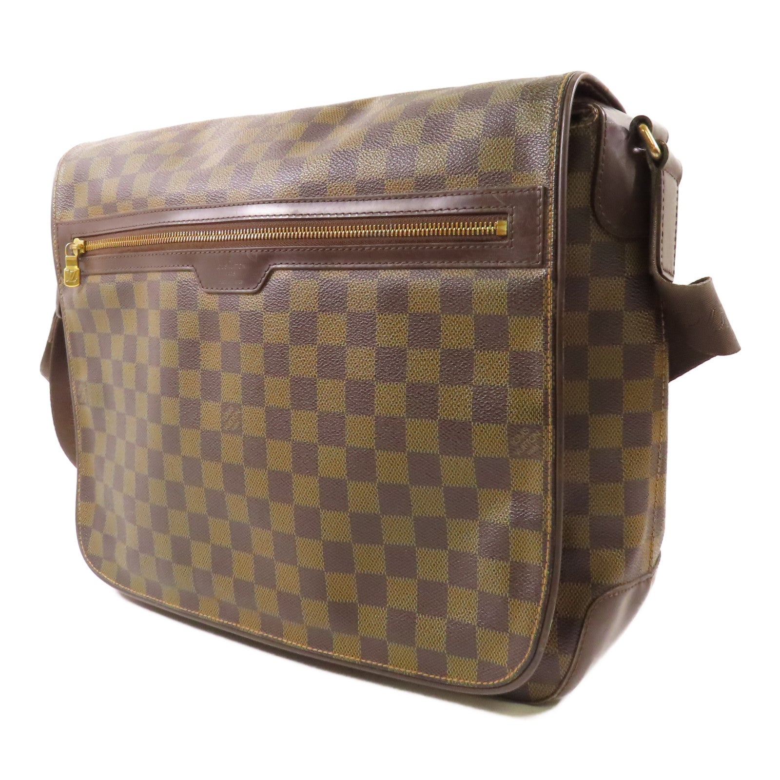 LOUIS VUITTON 【激減優惠】Damier Spencer Bag金扣肩背袋/斜挎包