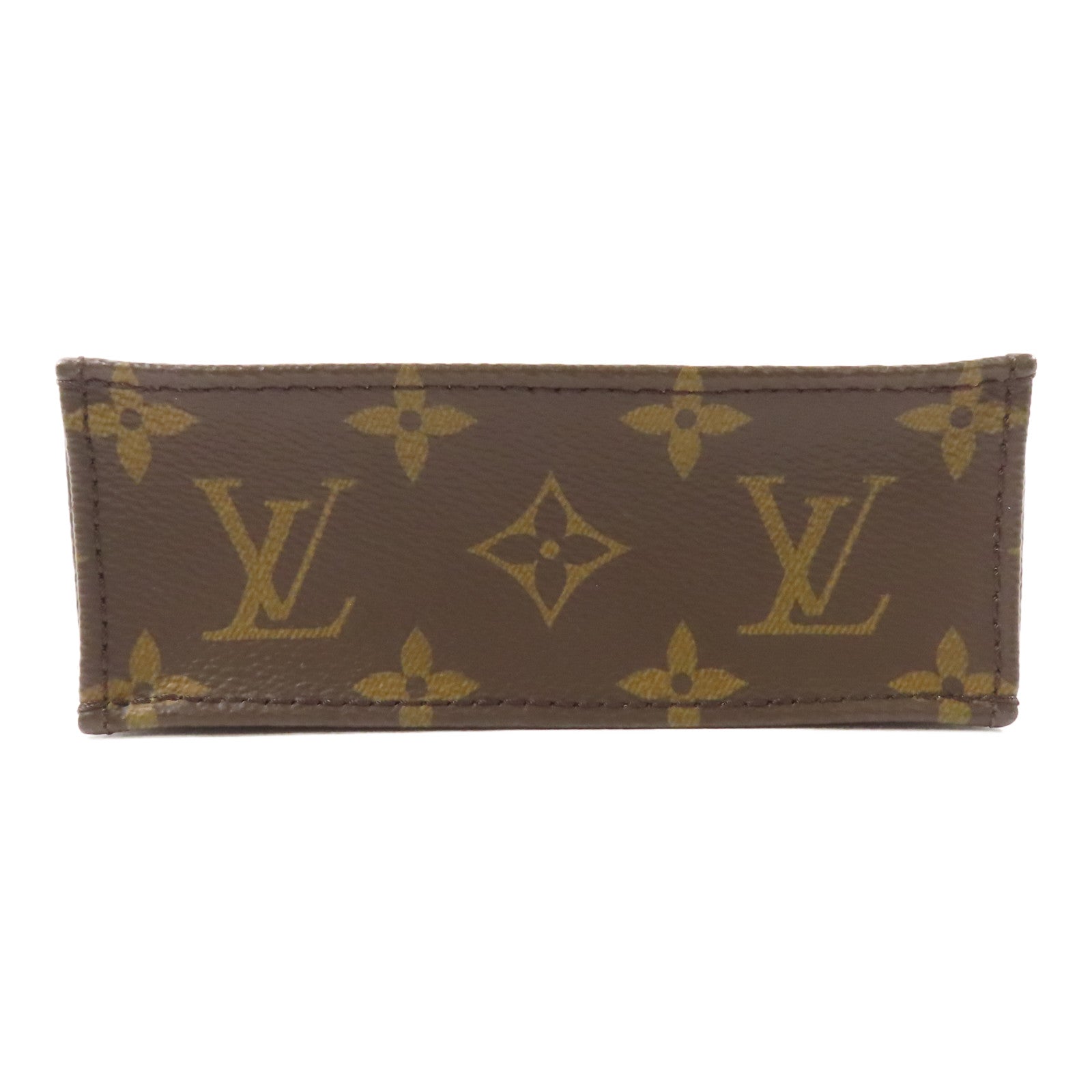 LOUIS VUITTON 【激減優惠】Monogram Petit Sac Plat金扣手挽肩背兩用袋
