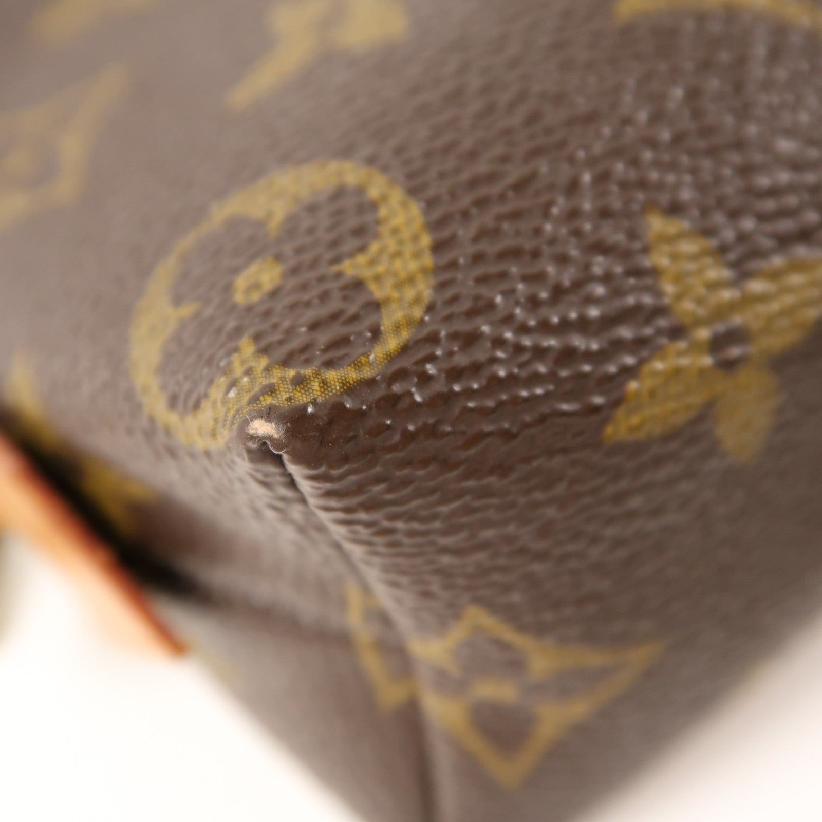 LOUIS VUITTON Monogram Cosmetic Pouch手拿包棕色