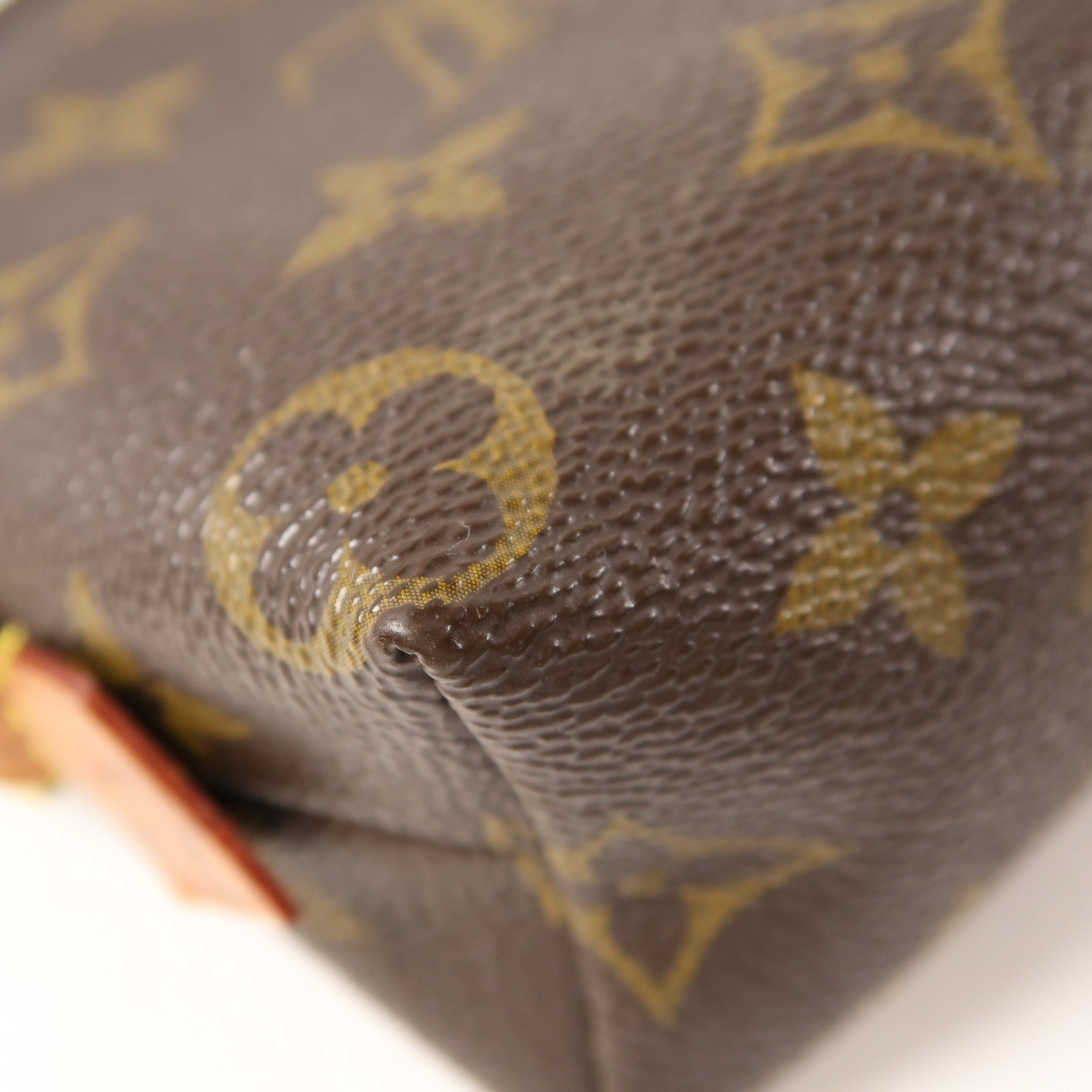 LOUIS VUITTON Monogram Cosmetic Pouch手拿包棕色