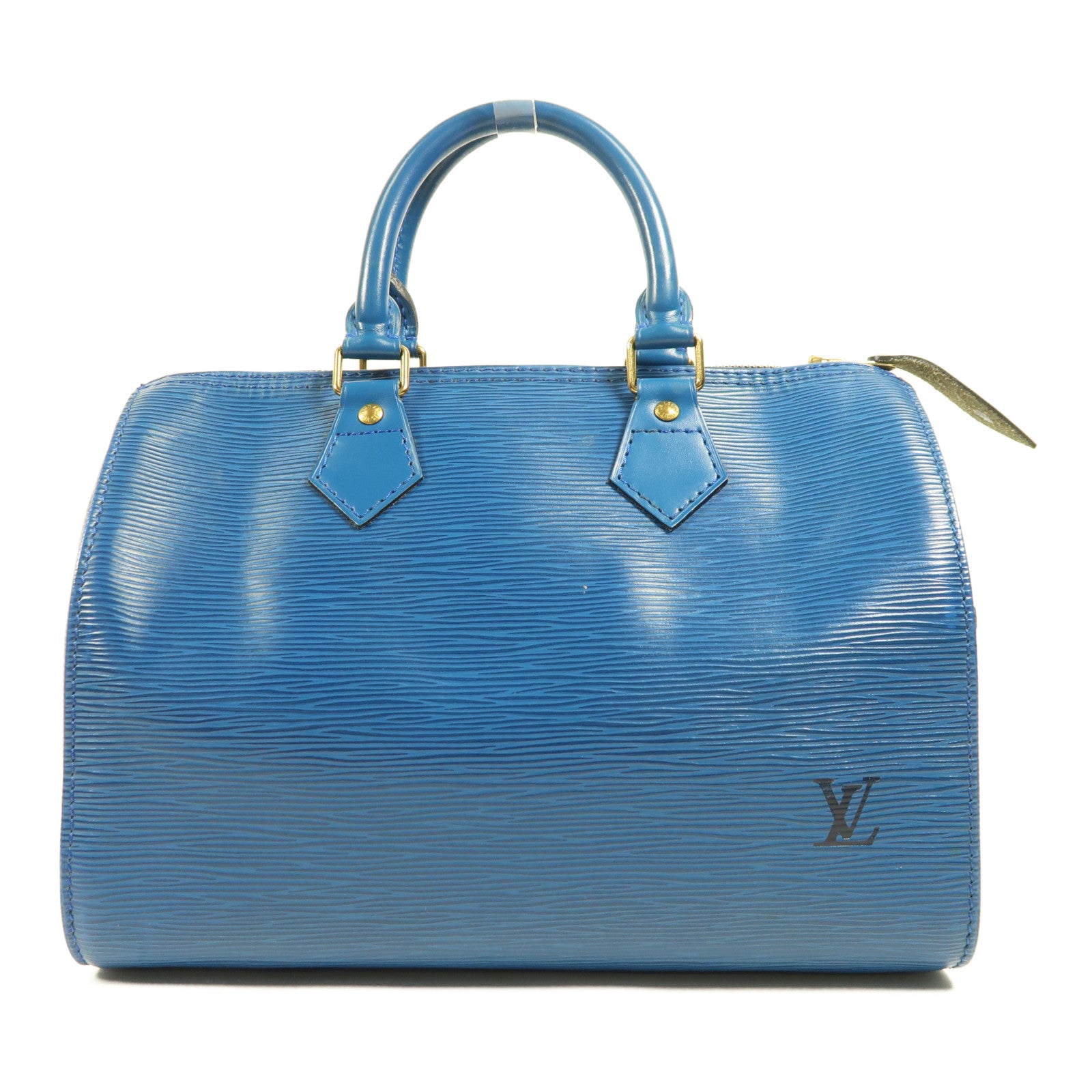 LOUIS VUITTON Epi Speedy 25金扣手挽袋