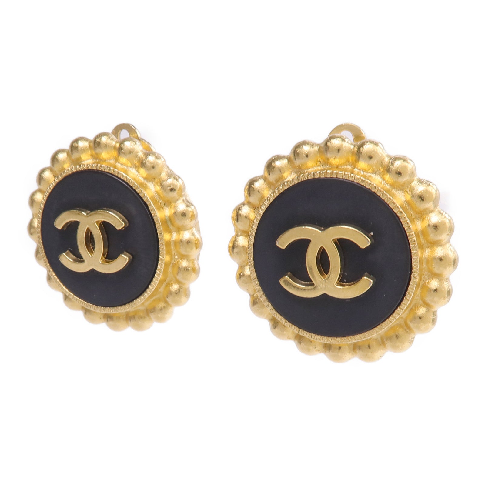 CHANEL 金屬Vintage Earrings耳環