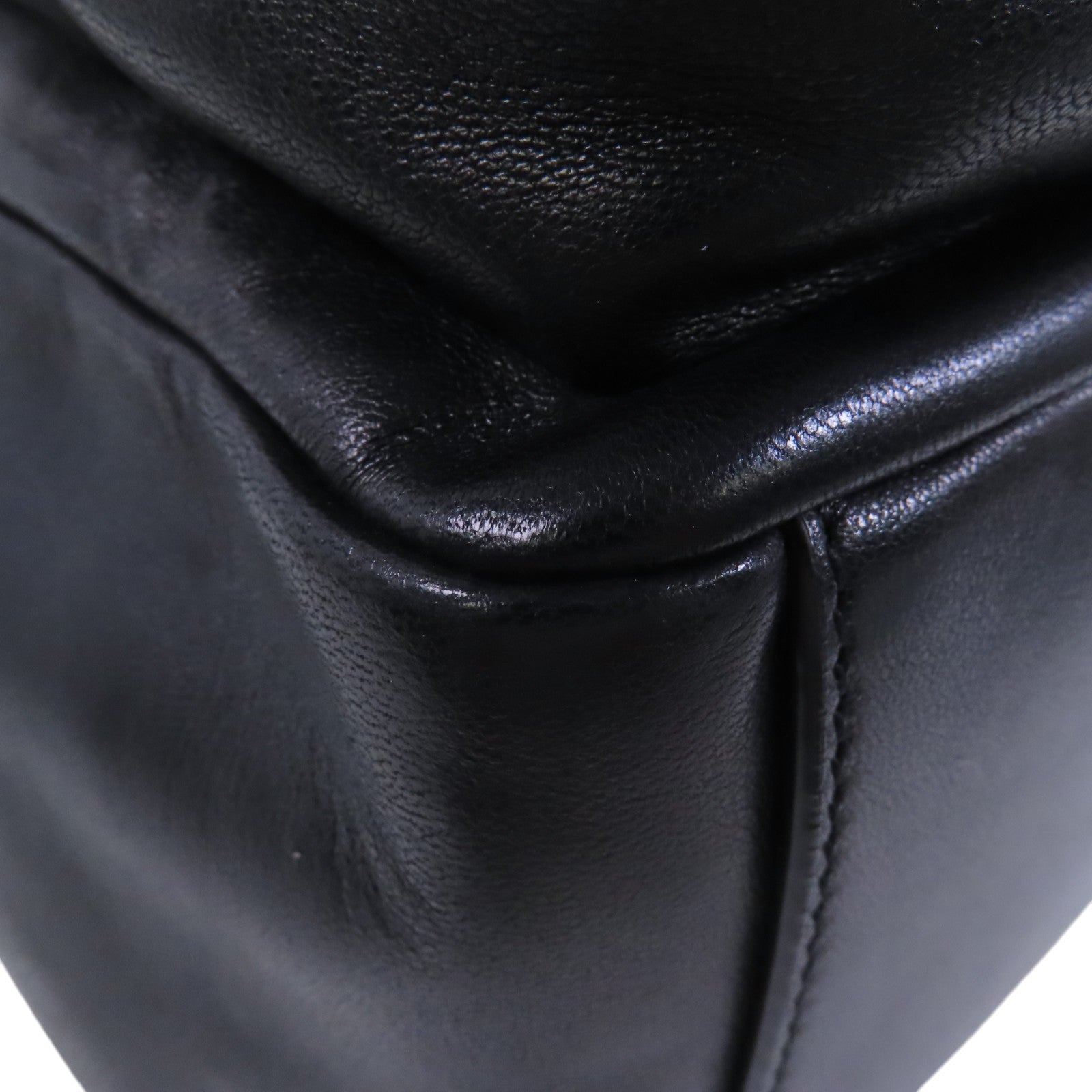 YVES SAINT LAURENT 牛皮皮革Backpack金扣背包