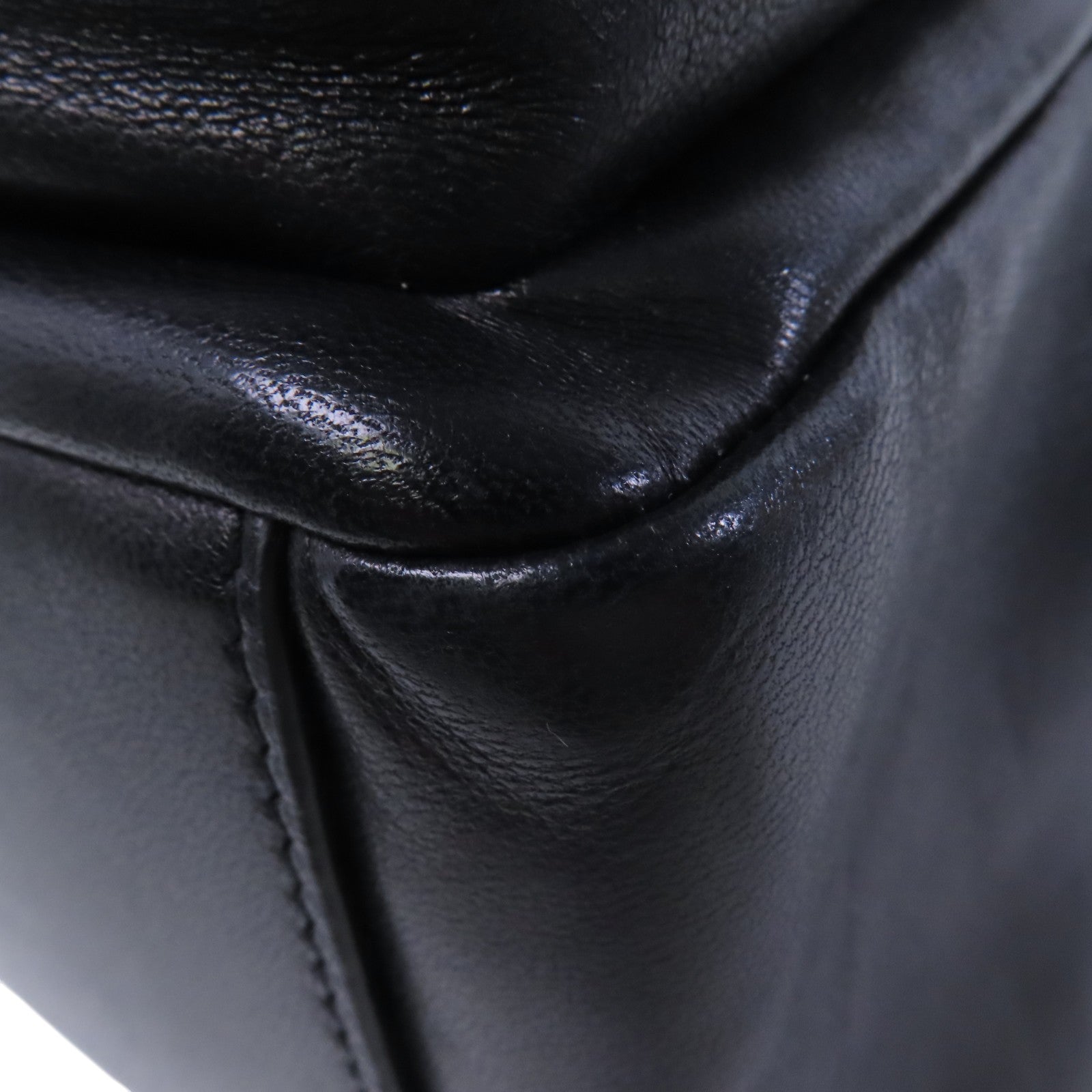 YVES SAINT LAURENT 牛皮皮革Backpack金扣背包