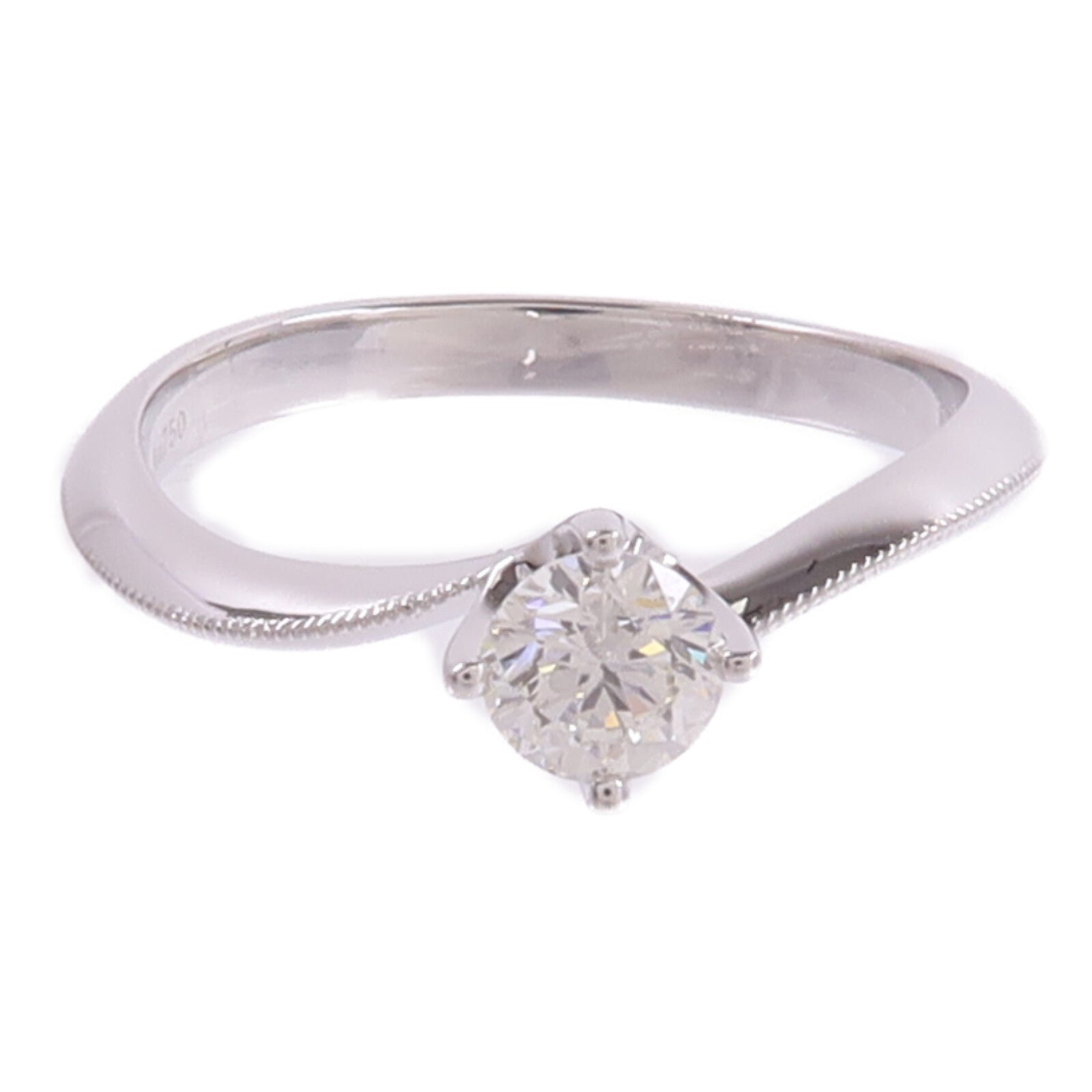 JEWELRY 18K白金Diamond Ring鑽石戒指