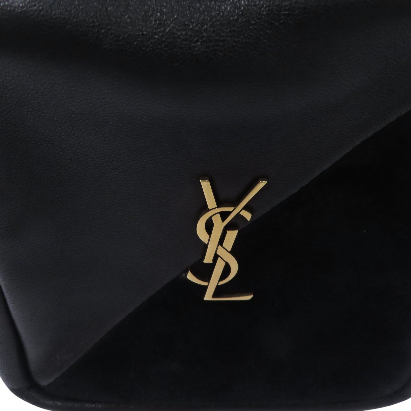 YVES SAINT LAURENT 牛皮皮革Backpack金扣背包