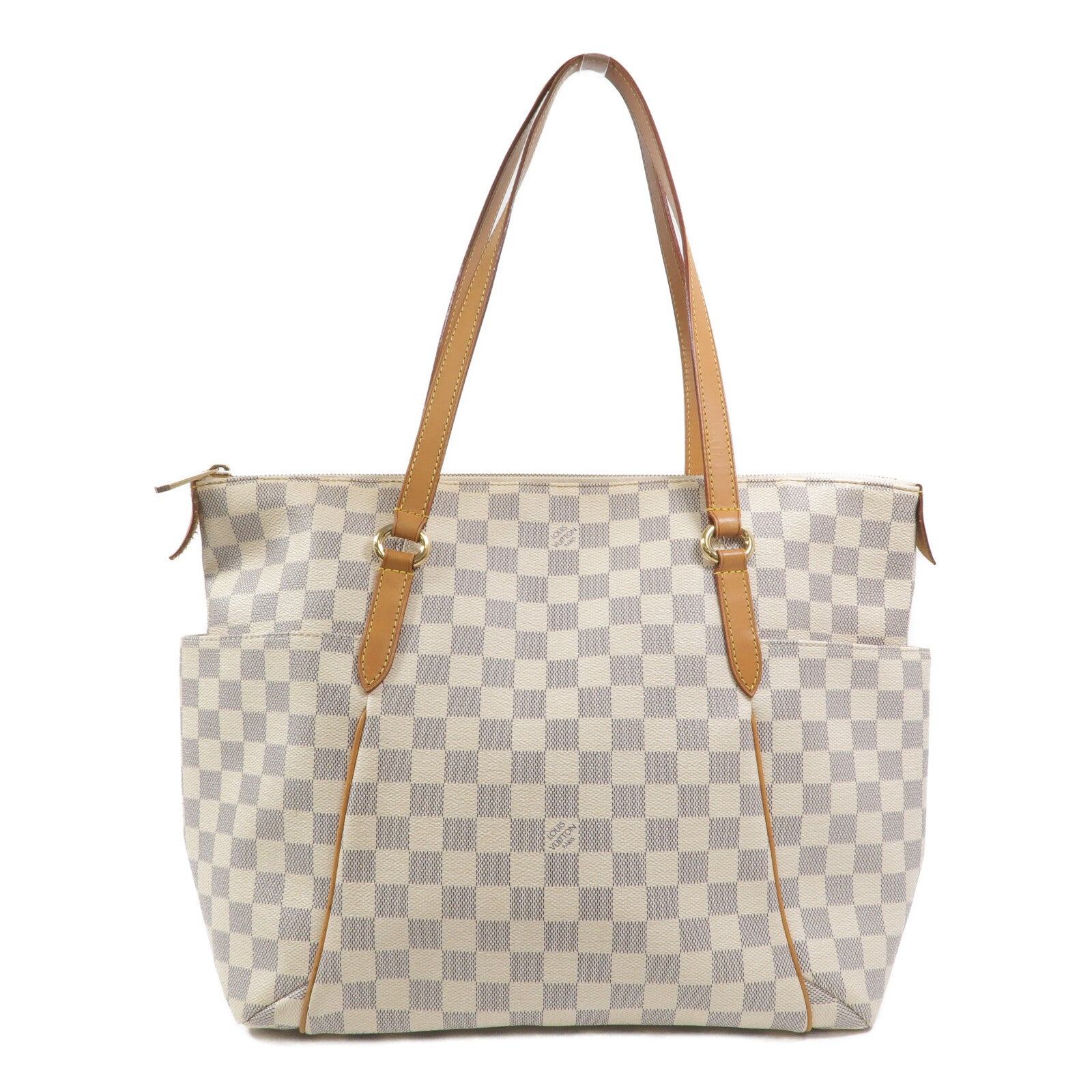 LOUIS VUITTON Damier Azur Totally MM肩背袋