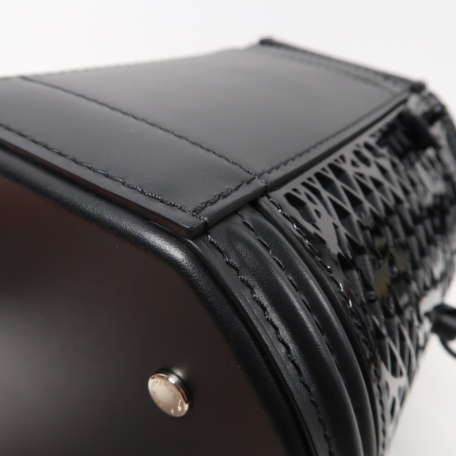 LOUIS VUITTON 【激減優惠】Monogram Lace Cannes手挽肩背兩用袋黑色