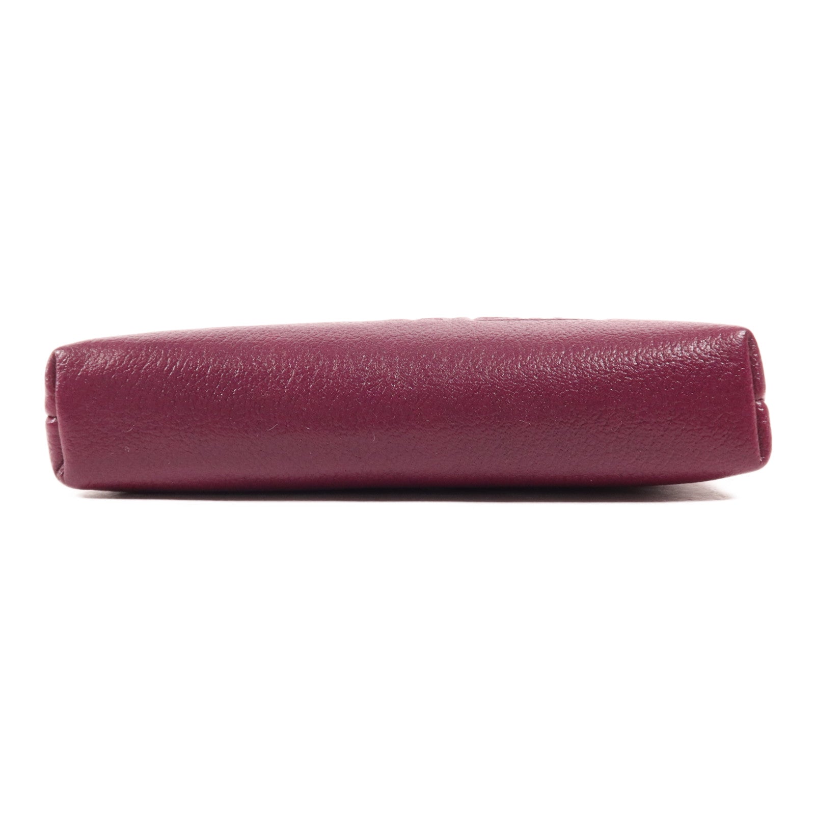 CHANEL 【萬聖節商品】皮革Coin Case銀扣零錢包
