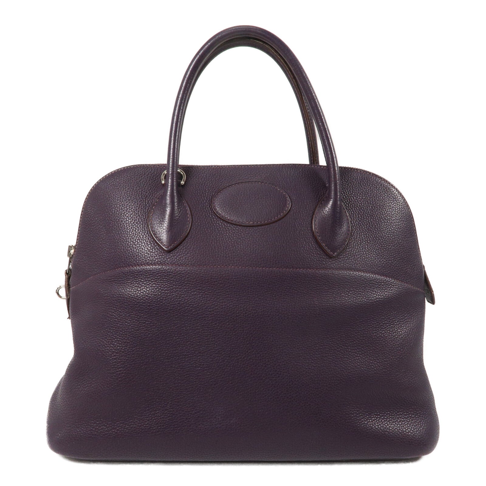 HERMES Clemence皮革Bolide 37手挽袋
