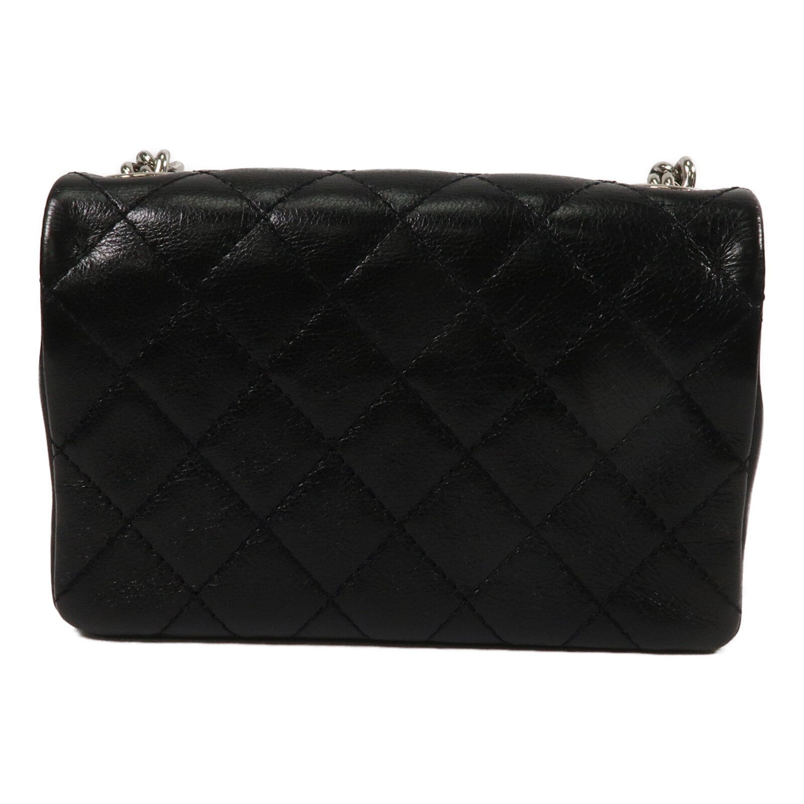 CHANEL 牛皮皮革Braid Chain Flap鏈帶肩背袋