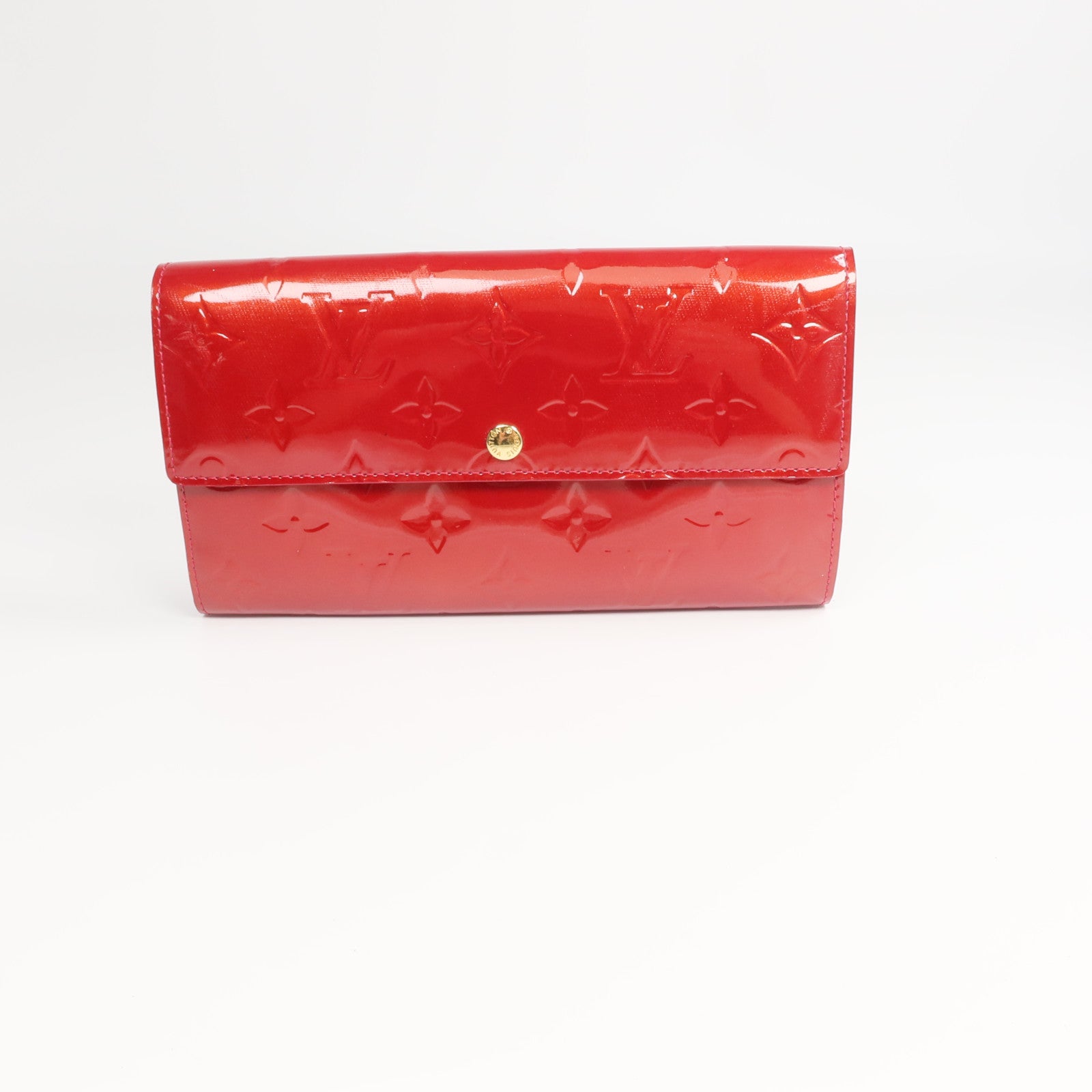 LOUIS VUITTON Monogram Vernis Portefeuille Sarah長錢包