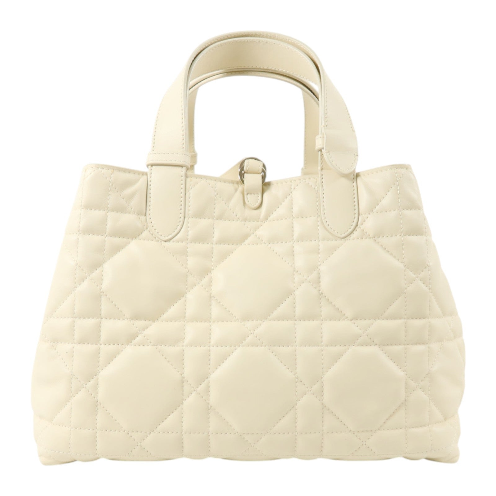 Dior 牛皮皮革Medium Dior Toujours金扣手挽袋