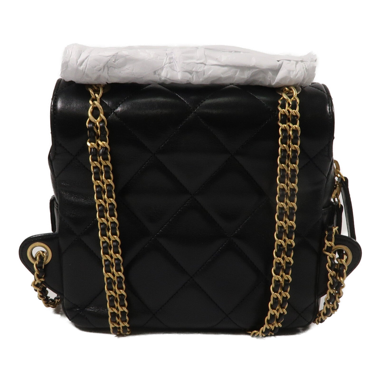 CHANEL 羊皮皮革Backpack背包