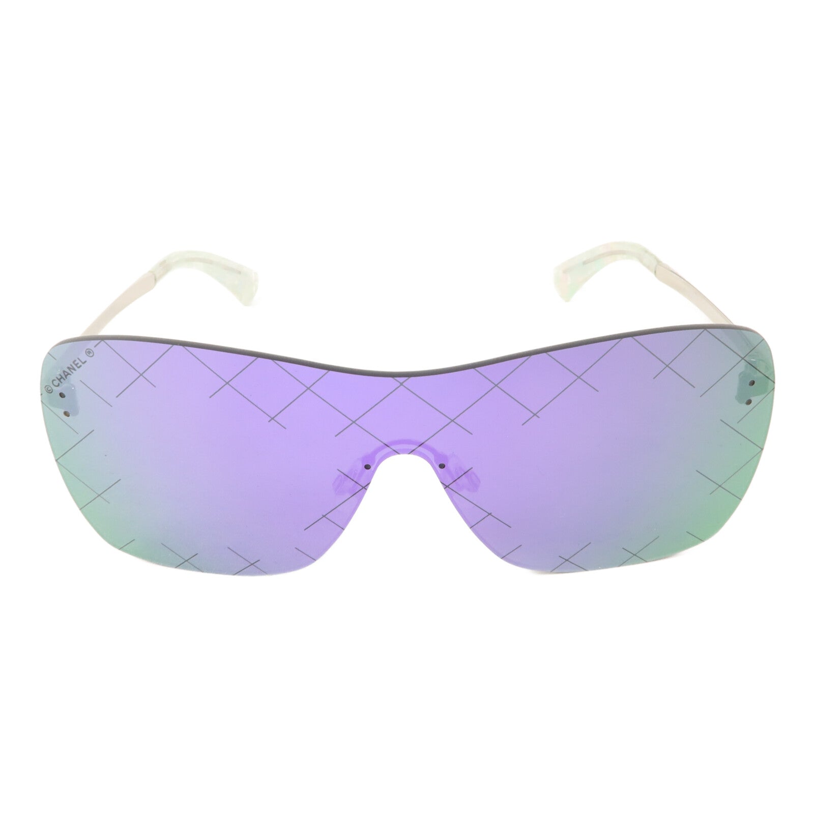 CHANEL 金屬/PVC Sunglasses太陽眼鏡