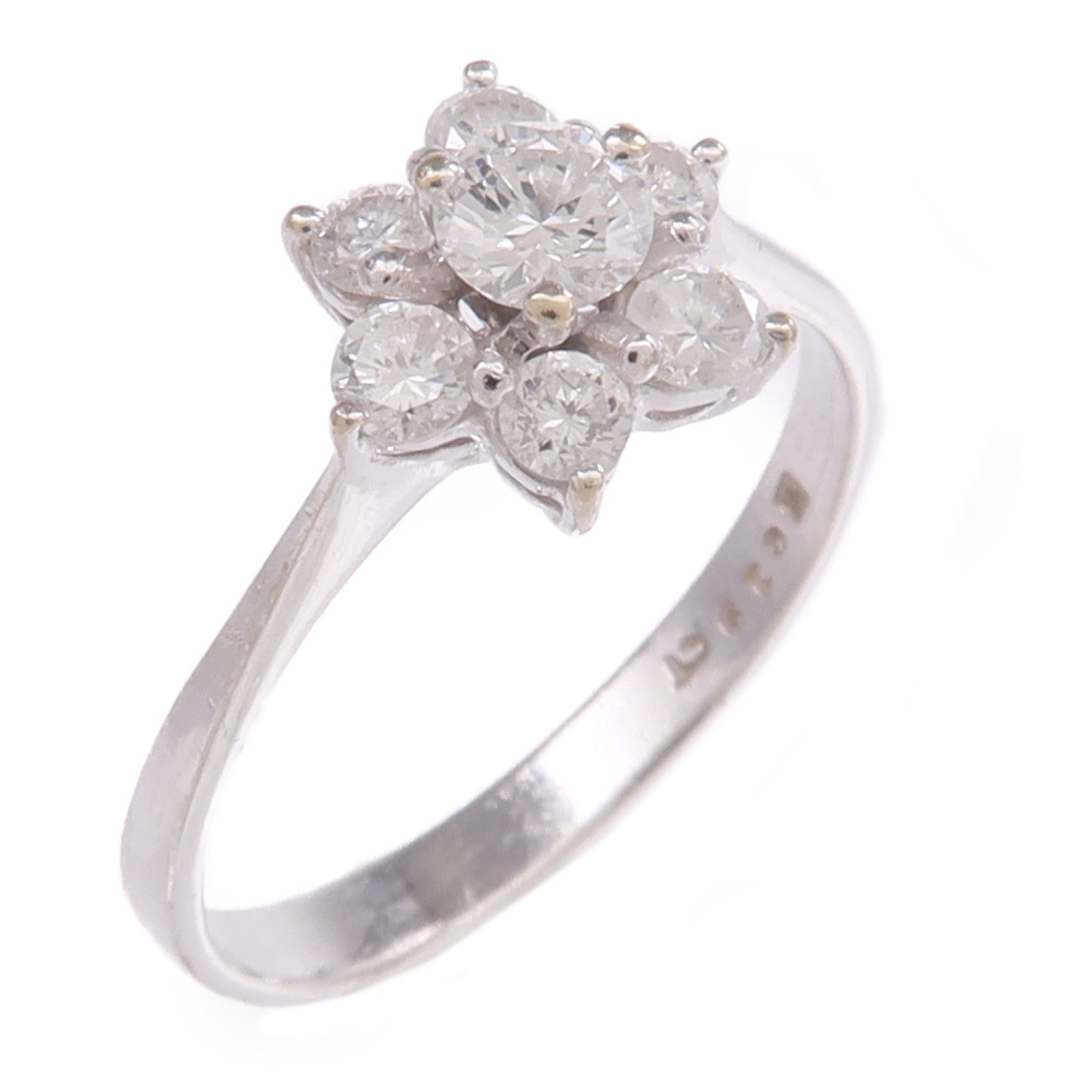 JEWELRY 18K白金Diamond Ring鑽石戒指US#6