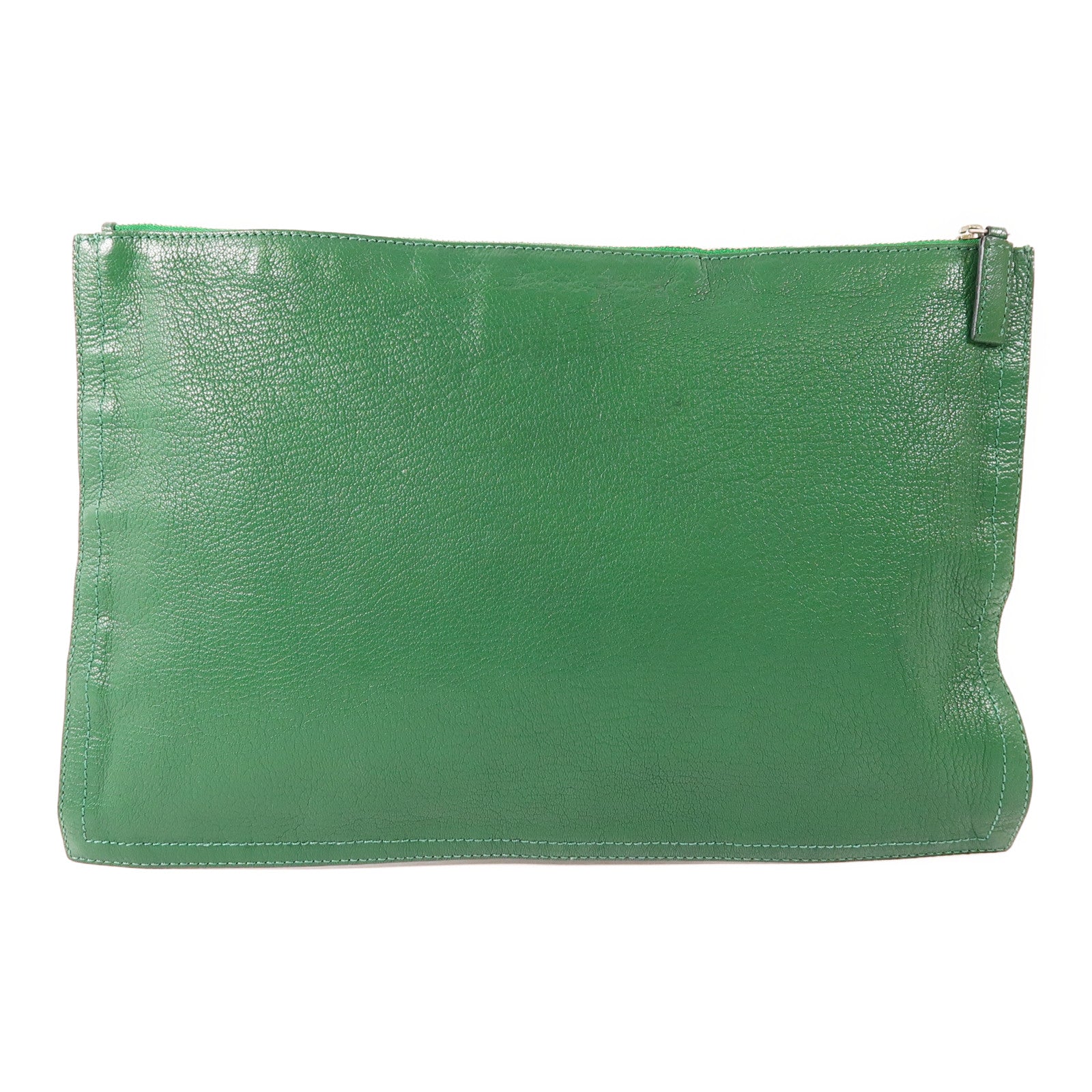 GIVENCHY 【激減優惠】牛皮皮革Clutch銀扣手拿包