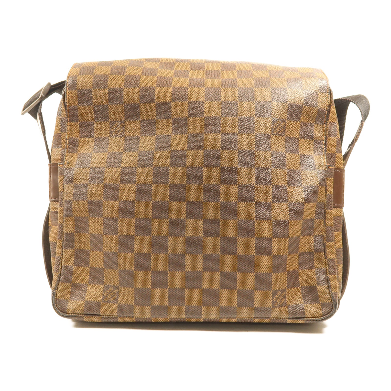 LOUIS VUITTON Damier Naviglio金扣肩背袋