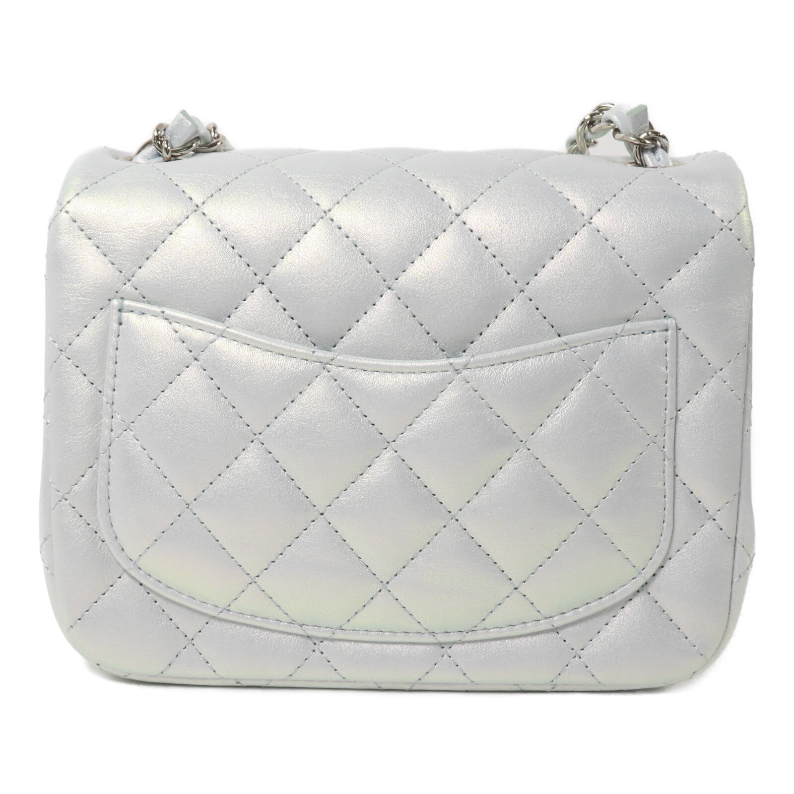 CHANEL 牛皮皮革Mini Classic 17鏈帶肩背袋